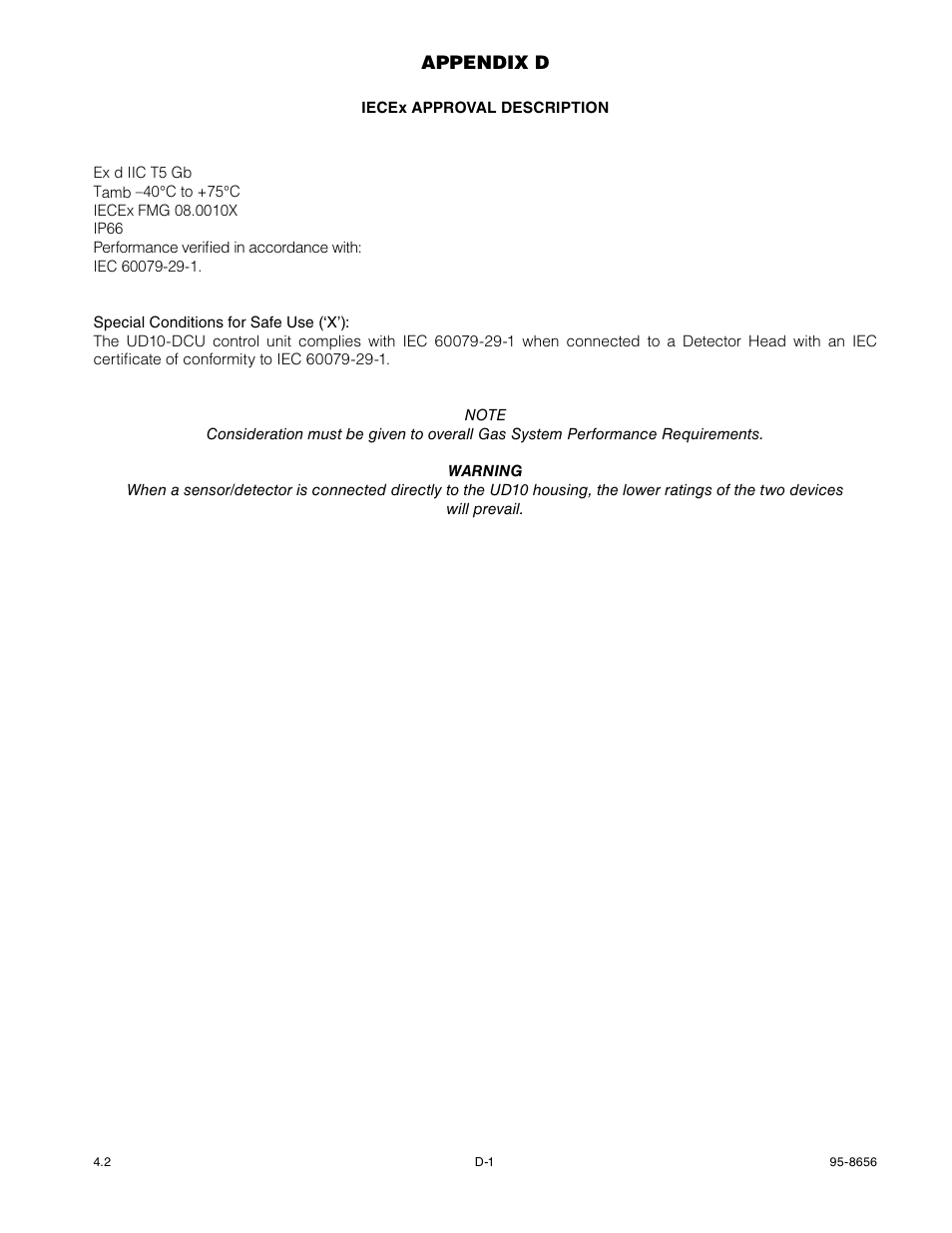 Det-Tronics UD10 DCU Emulator FlexVu Universal Display Unit User Manual | Page 27 / 71