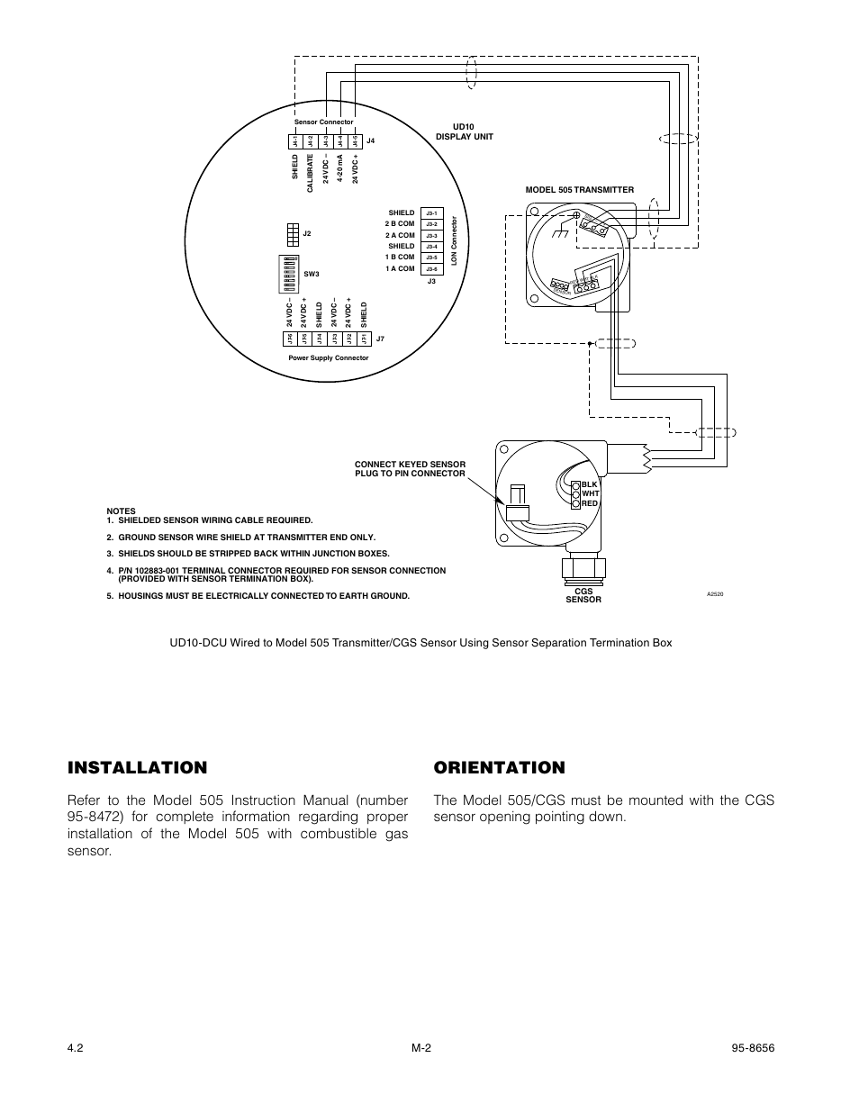 Installation, Orientation | Det-Tronics UD10 DCU Emulator FlexVu Universal Display Unit User Manual | Page 64 / 71