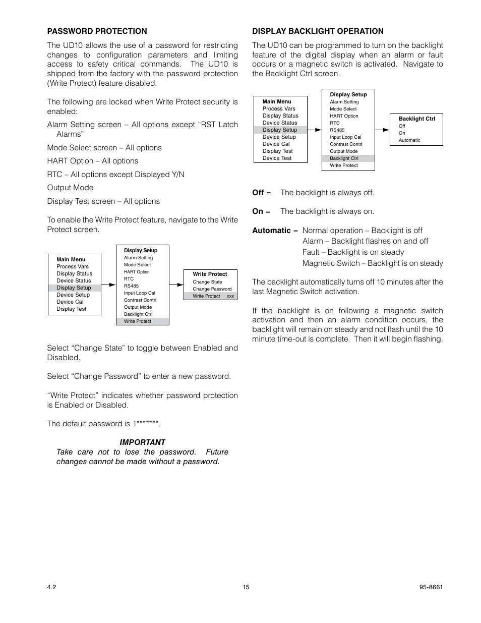 Det-Tronics UD10 FlexVu Explosion-Proof Universal Display Unit User Manual | Page 17 / 77
