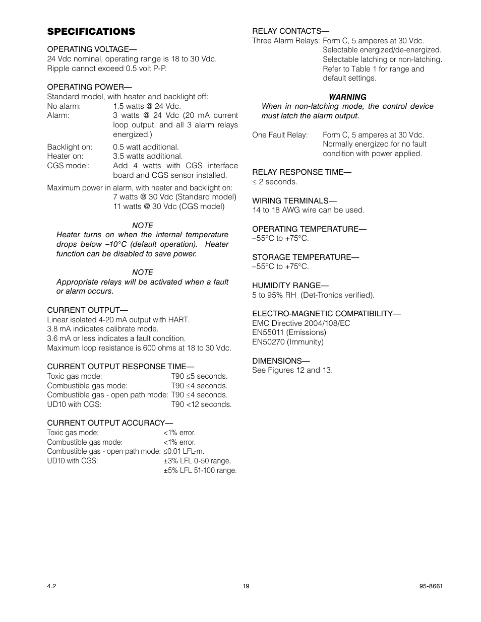 Det-Tronics UD10 FlexVu Explosion-Proof Universal Display Unit User Manual | Page 21 / 77