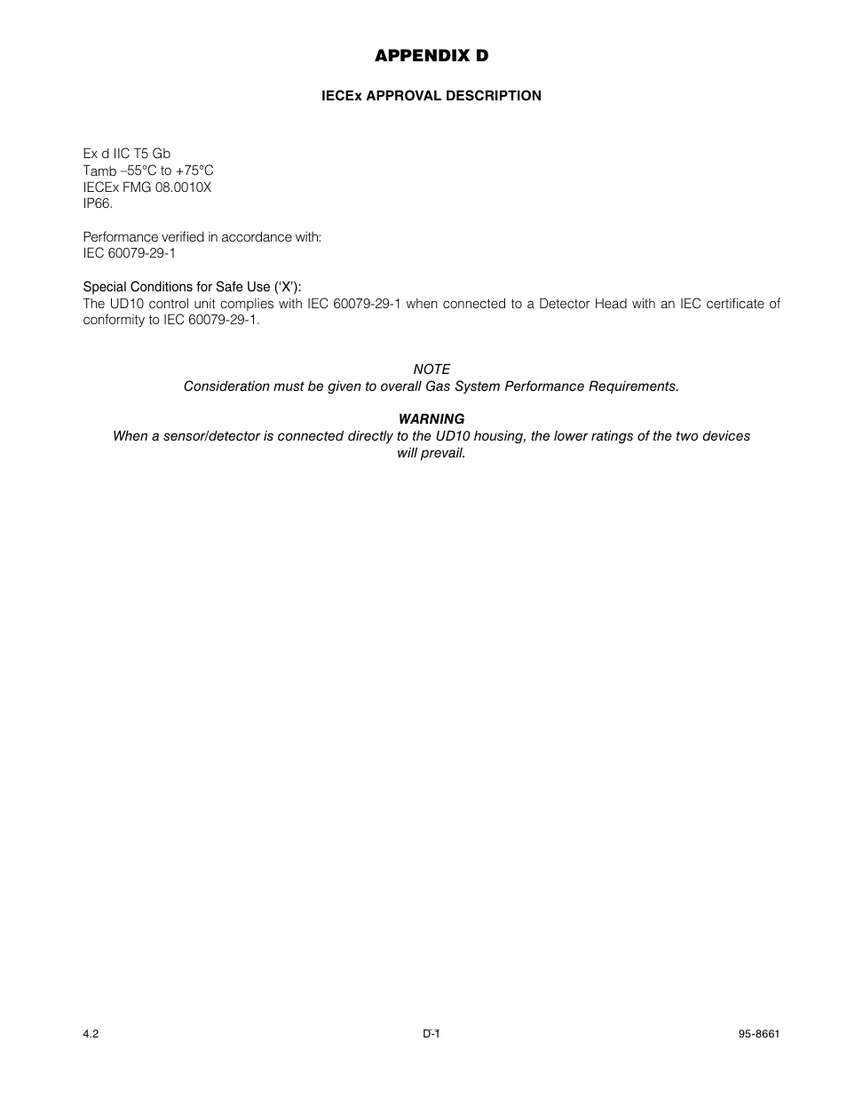 Det-Tronics UD10 FlexVu Explosion-Proof Universal Display Unit User Manual | Page 29 / 77