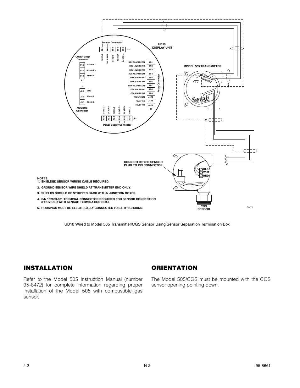 Installation, Orientation | Det-Tronics UD10 FlexVu Explosion-Proof Universal Display Unit User Manual | Page 70 / 77