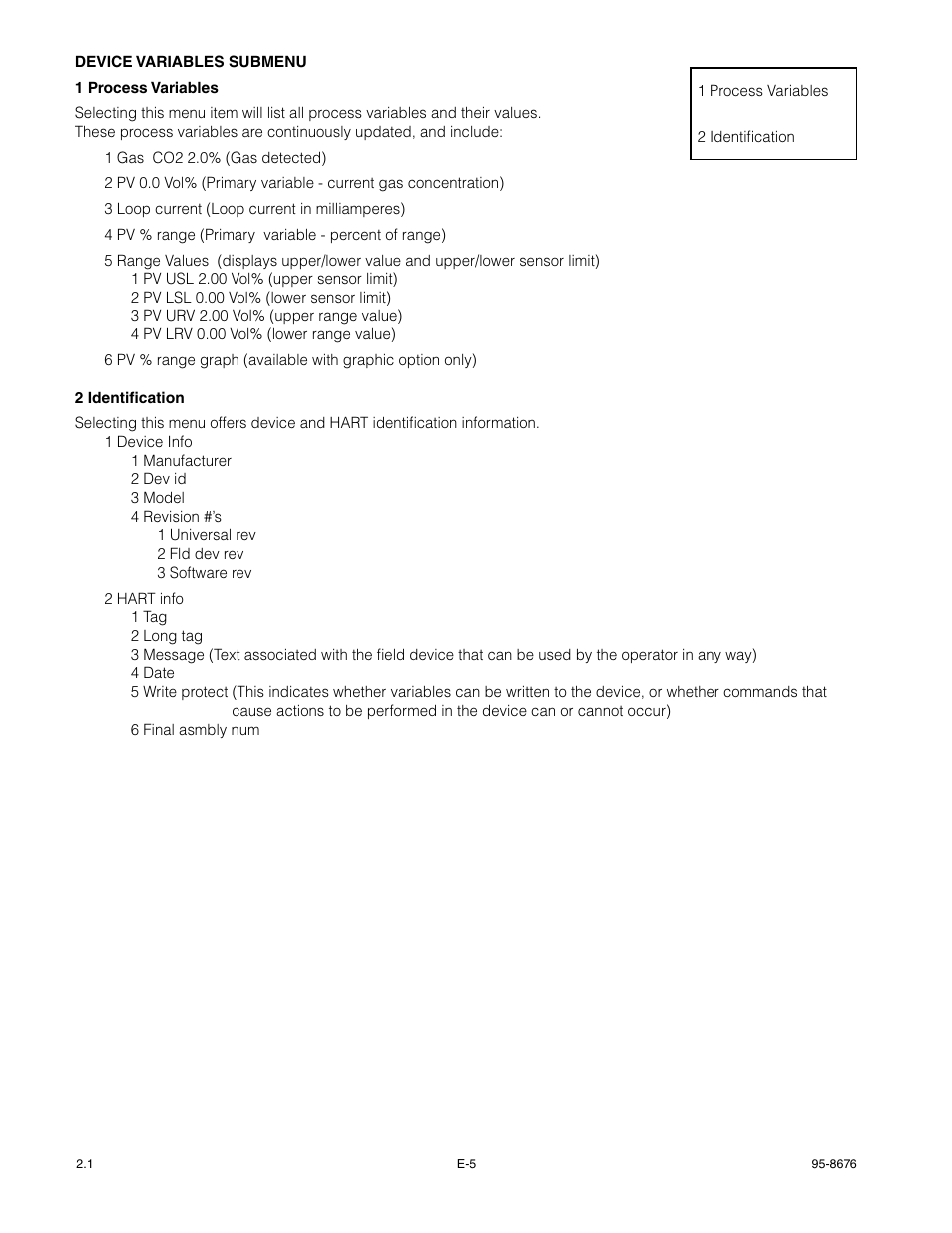 Det-Tronics PIRECL Infrared Carbon Dioxide Gas Detector PointWatch Eclipse User Manual | Page 37 / 54