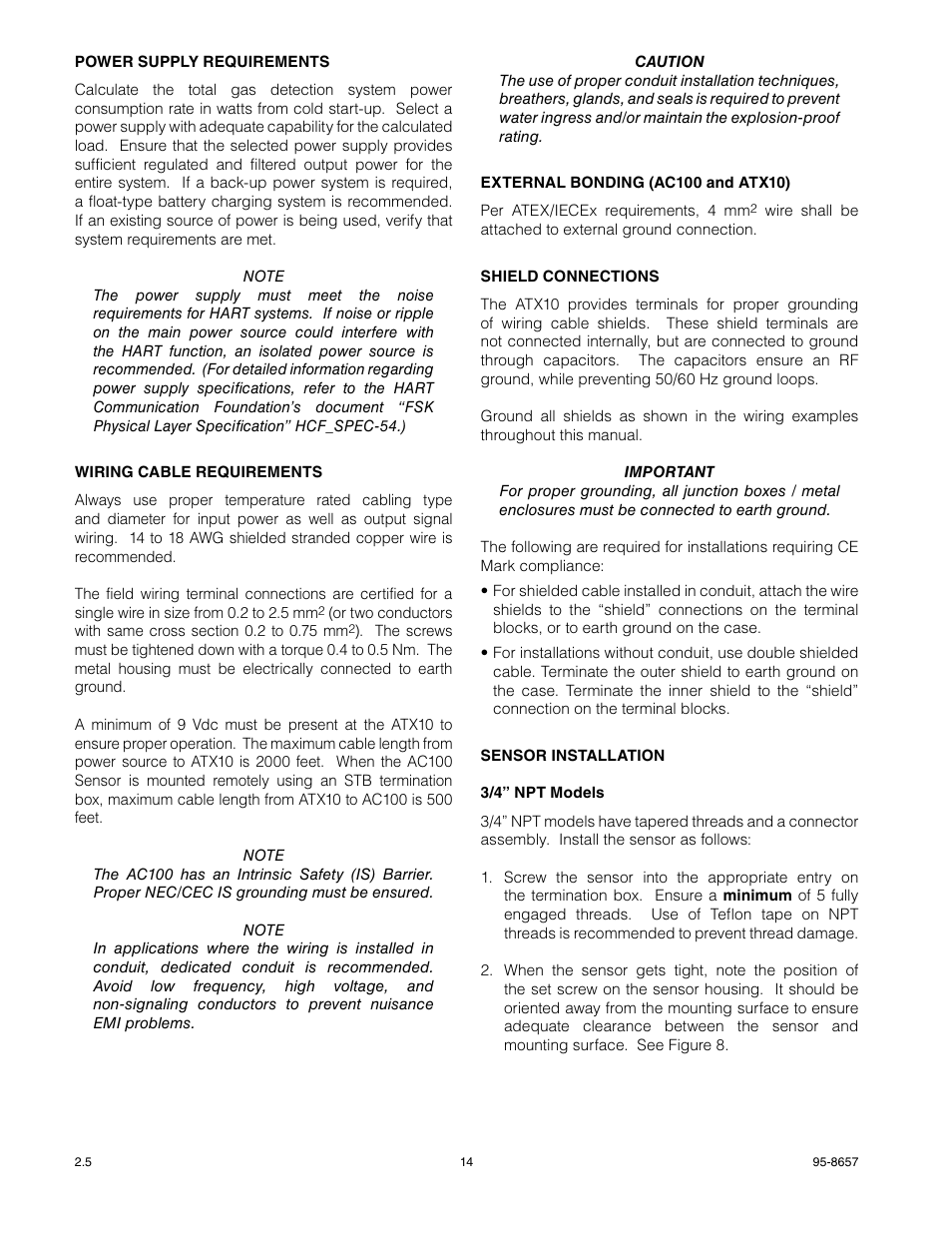 Det-Tronics ATX10 Transmitter User Manual | Page 16 / 37