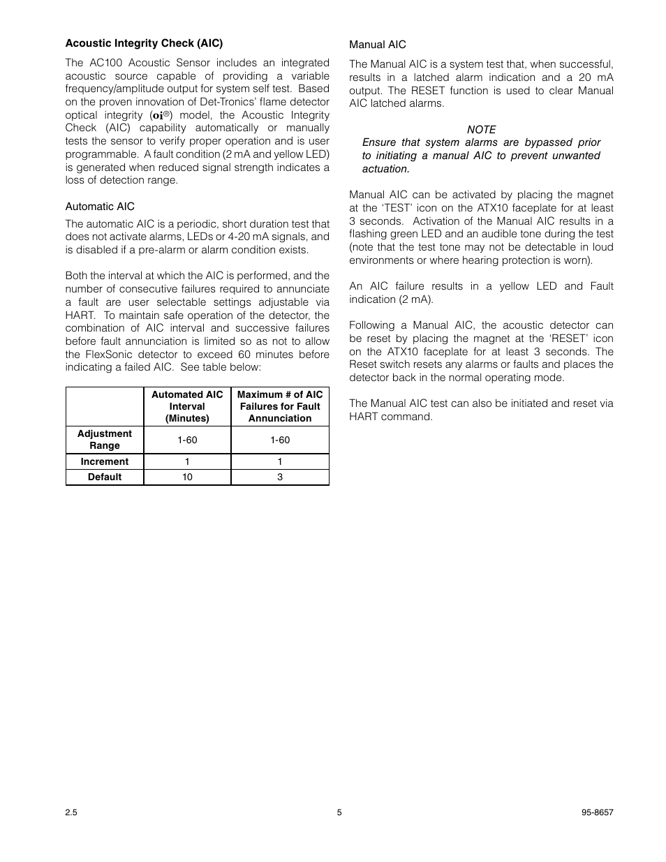 Det-Tronics ATX10 Transmitter User Manual | Page 7 / 37