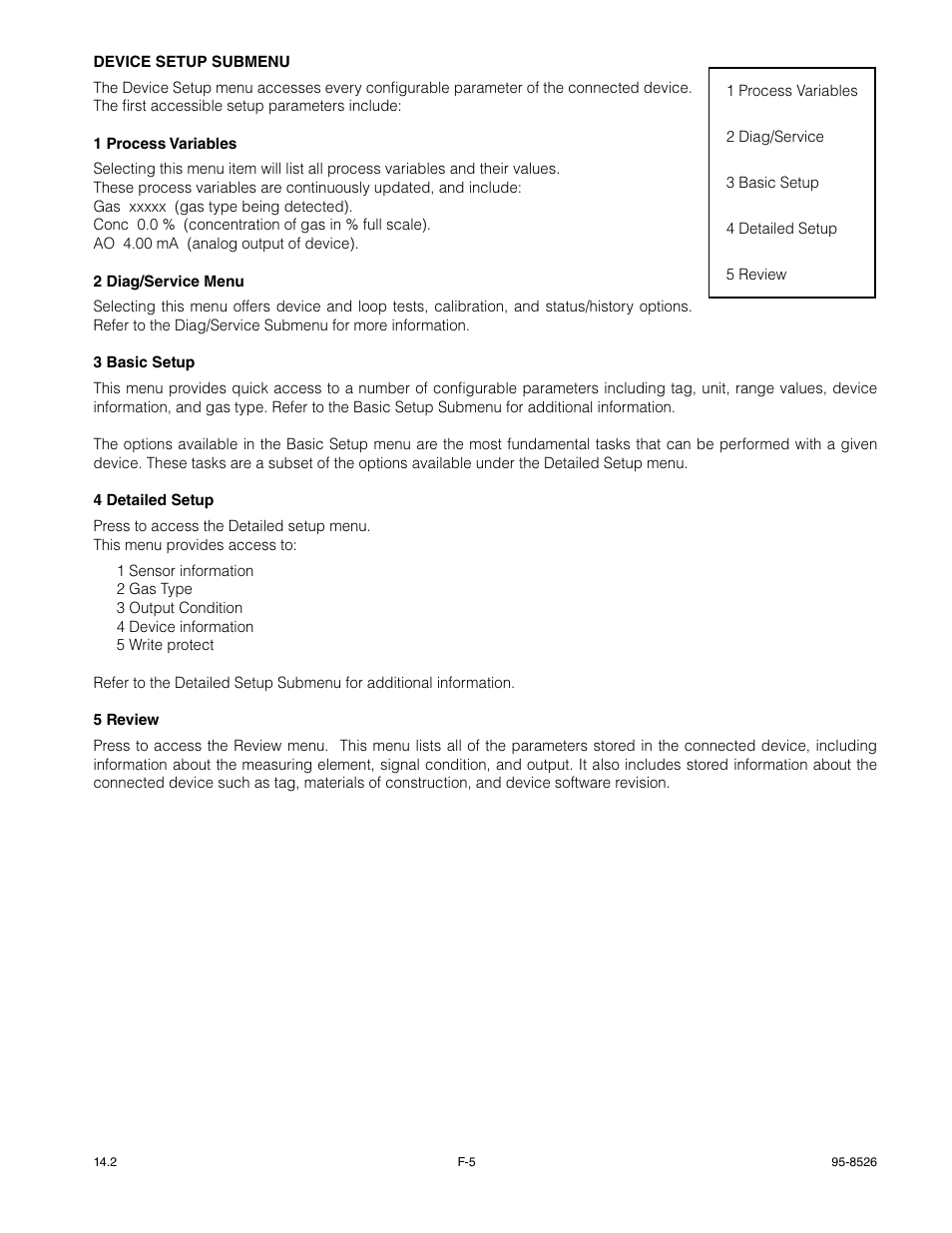 Det-Tronics PIRECL Infrared Hydrocarbon Gas Detector PointWatch Eclipse User Manual | Page 44 / 69