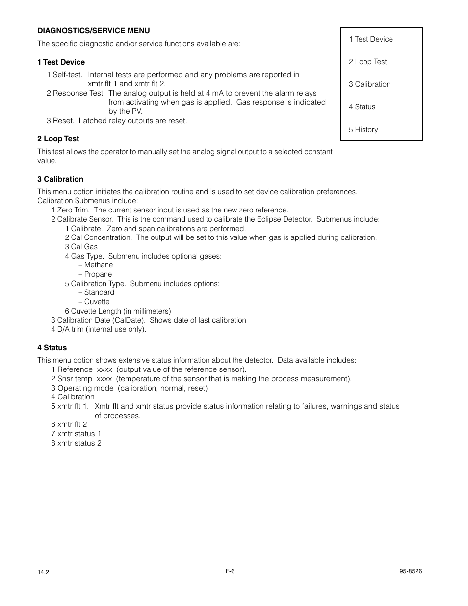 Det-Tronics PIRECL Infrared Hydrocarbon Gas Detector PointWatch Eclipse User Manual | Page 45 / 69