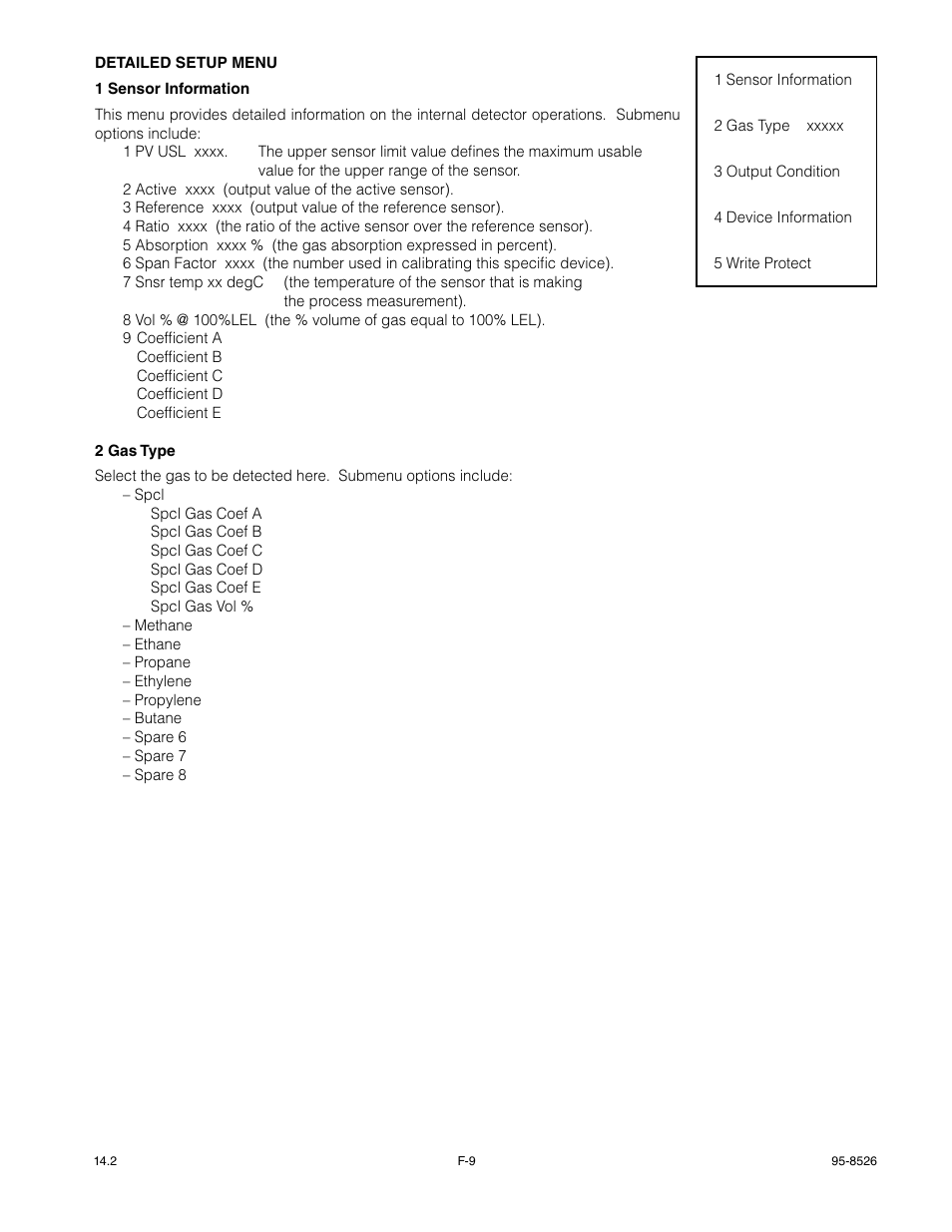 Det-Tronics PIRECL Infrared Hydrocarbon Gas Detector PointWatch Eclipse User Manual | Page 48 / 69