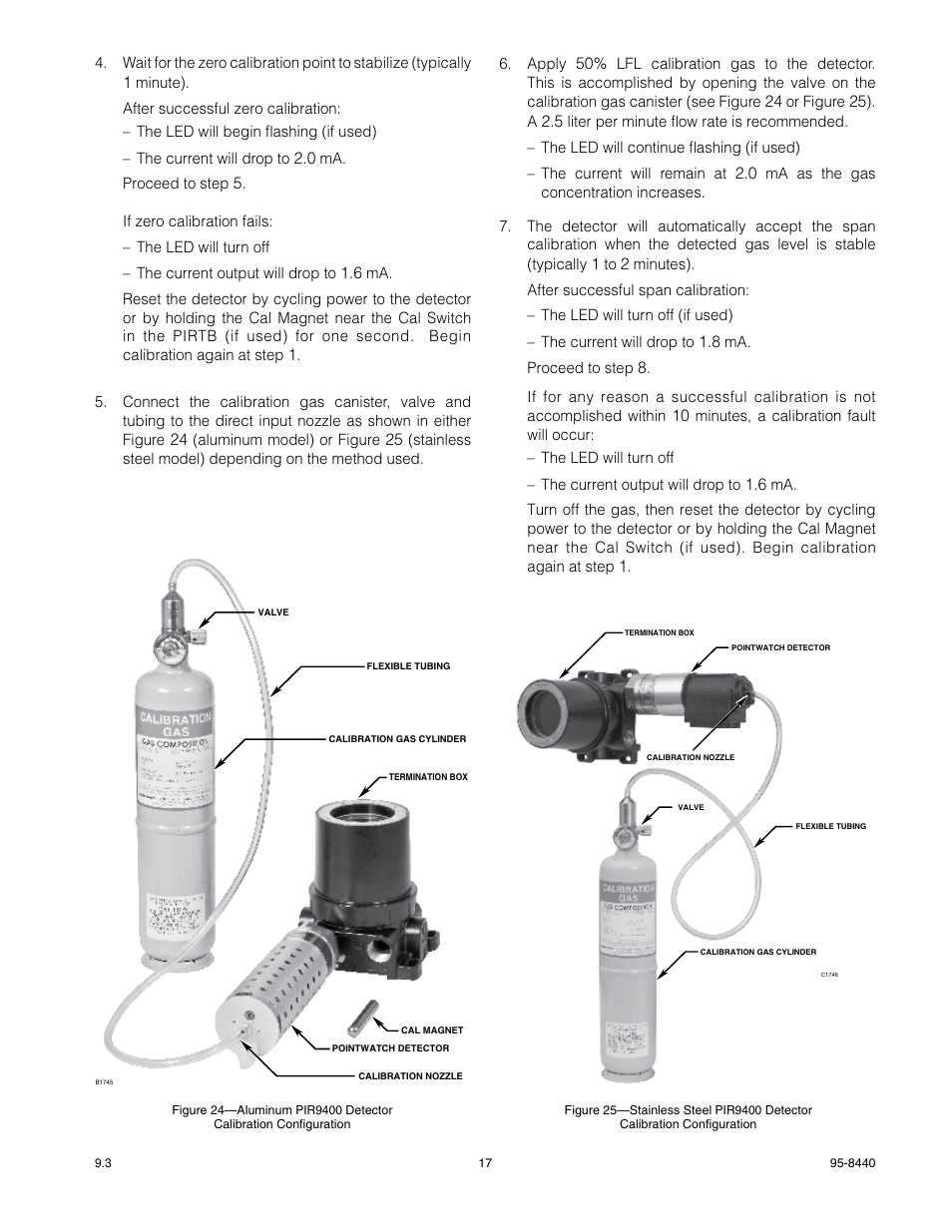 Det-Tronics PIR9400 PointWatch Infrared Hydrocarbon Gas Detector User Manual | Page 19 / 34