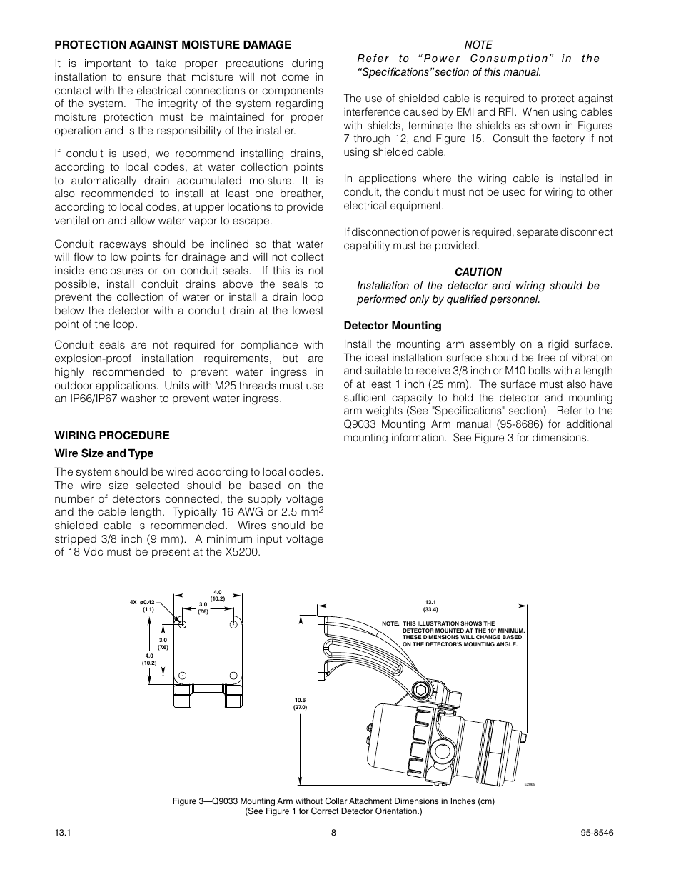 Det-Tronics X5200 UVIR Flame Detector User Manual | Page 10 / 35