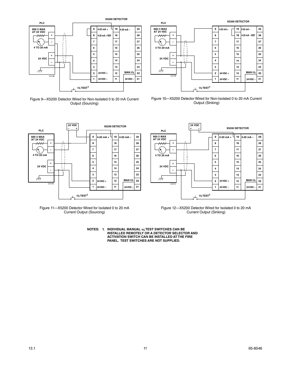 Det-Tronics X5200 UVIR Flame Detector User Manual | Page 13 / 35