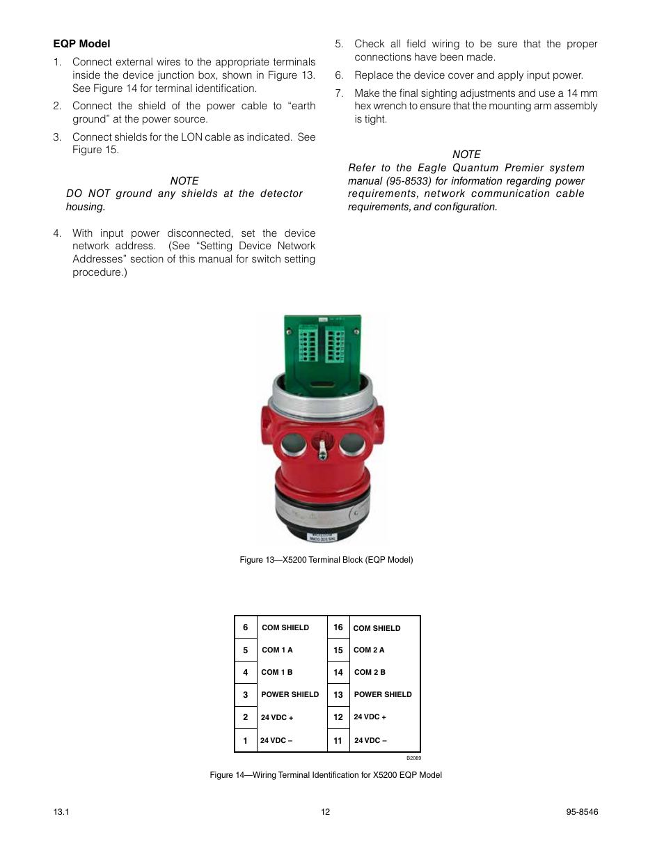 Det-Tronics X5200 UVIR Flame Detector User Manual | Page 14 / 35