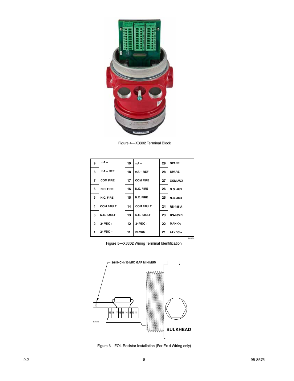 Bulkhead | Det-Tronics X3302 Multispectrum IR Flame Detector User Manual | Page 10 / 37