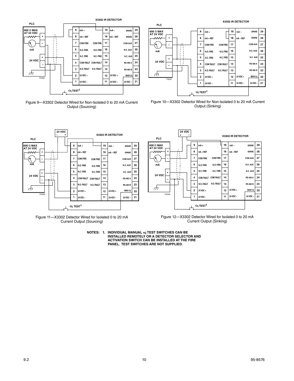 Det-Tronics X3302 Multispectrum IR Flame Detector User Manual | Page 12 / 37
