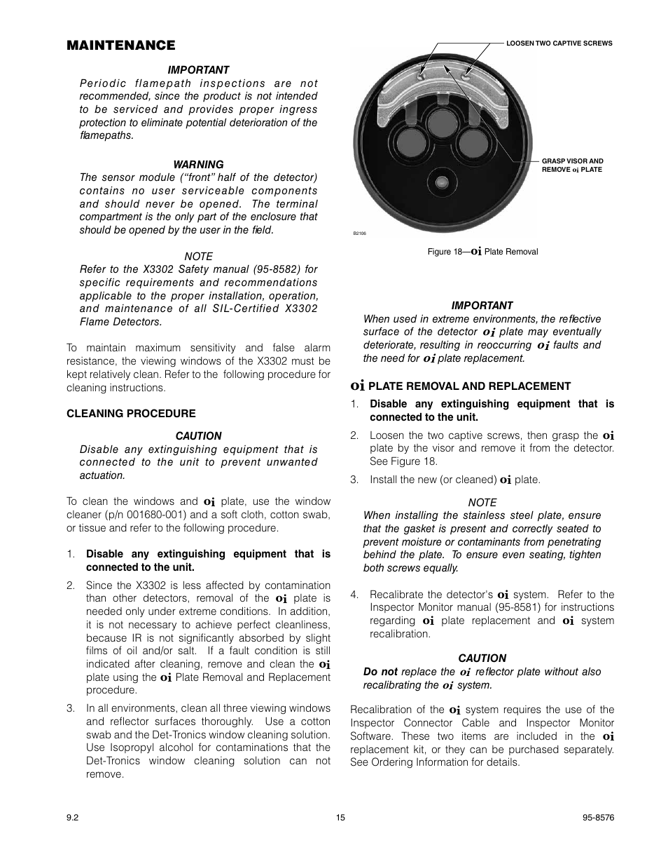 Det-Tronics X3302 Multispectrum IR Flame Detector User Manual | Page 17 / 37
