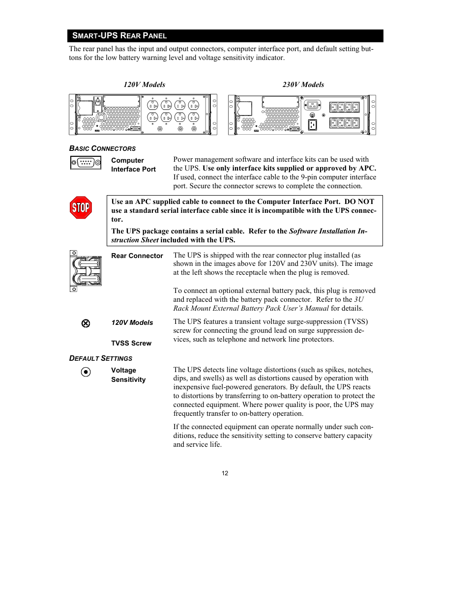 APC 3000VA User Manual | Page 14 / 25