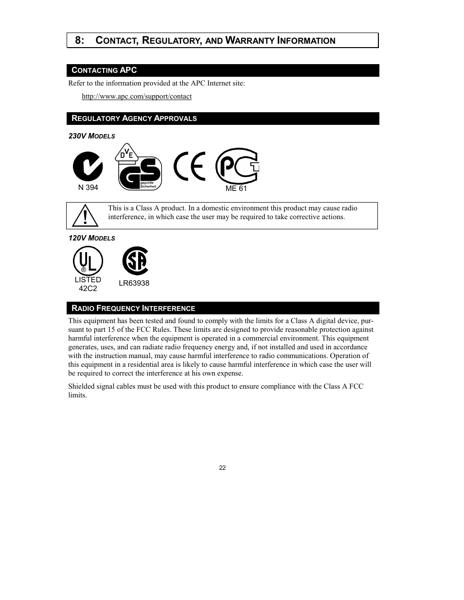 APC 3000VA User Manual | Page 24 / 25