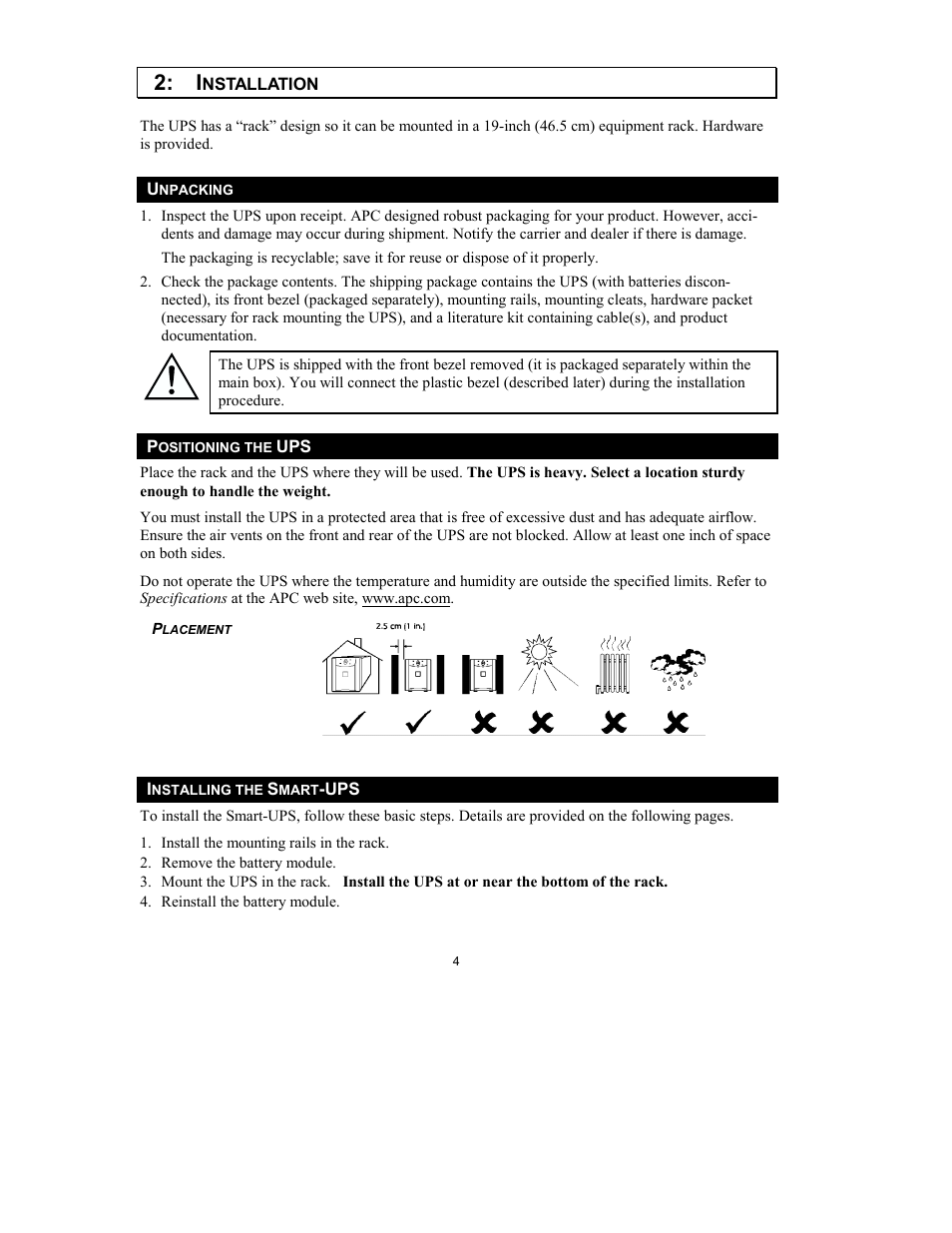 APC 3000VA User Manual | Page 6 / 25