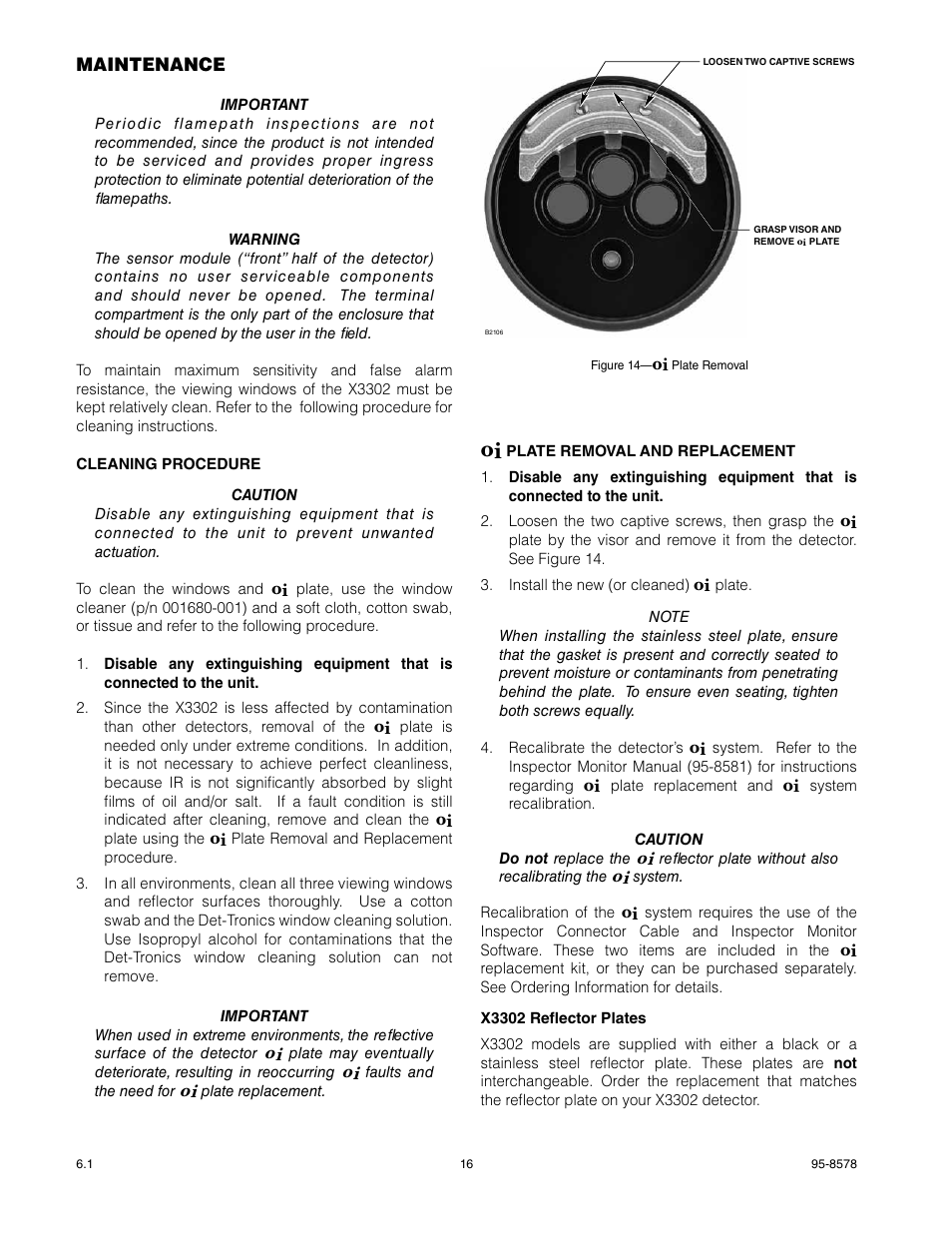 Det-Tronics X3302 Multispectrum IR Flame Detector with Pulse Output User Manual | Page 18 / 36