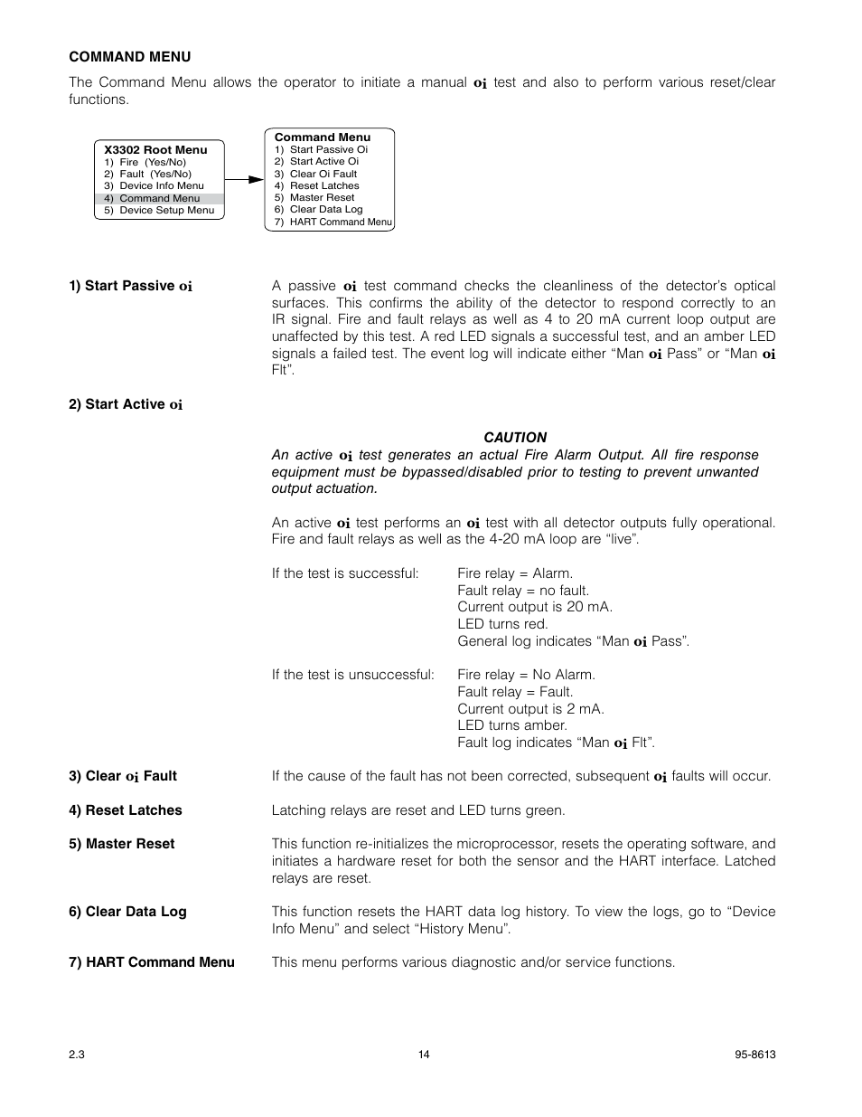 Det-Tronics X3302 Multispectrum IR Flame Detector with HART User Manual | Page 16 / 21