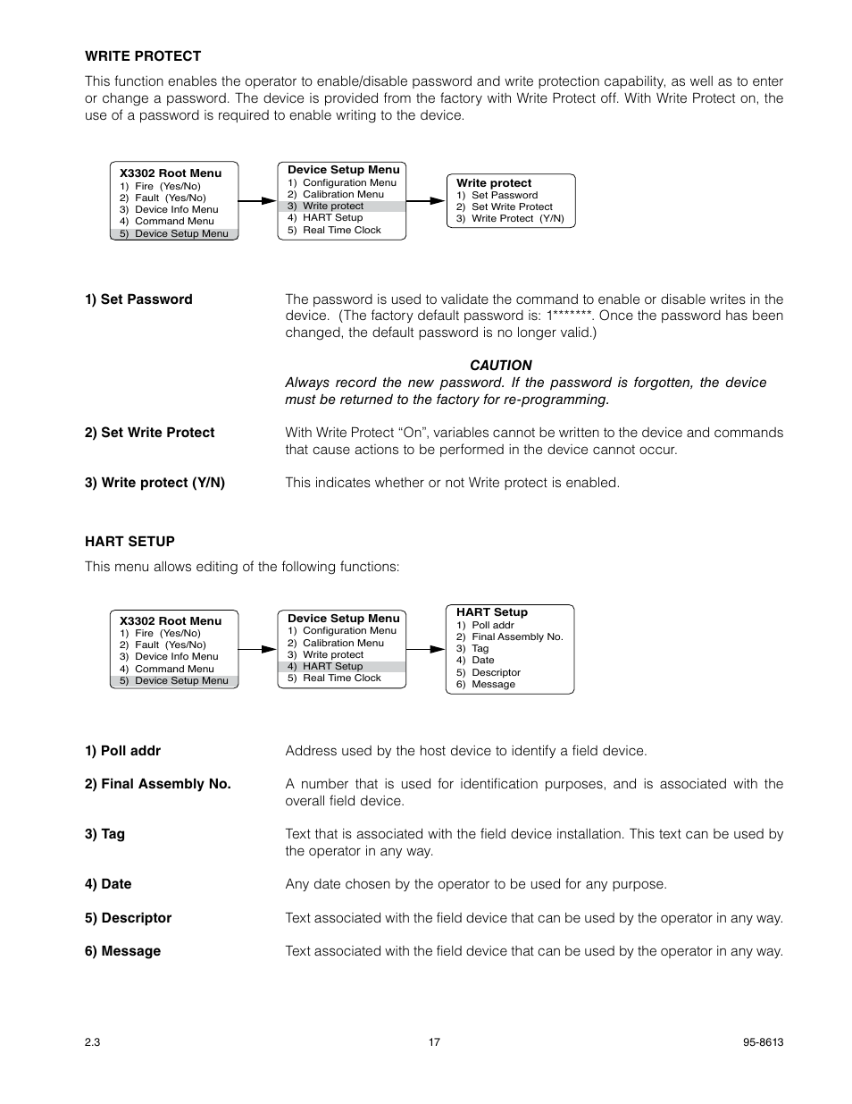 Det-Tronics X3302 Multispectrum IR Flame Detector with HART User Manual | Page 19 / 21