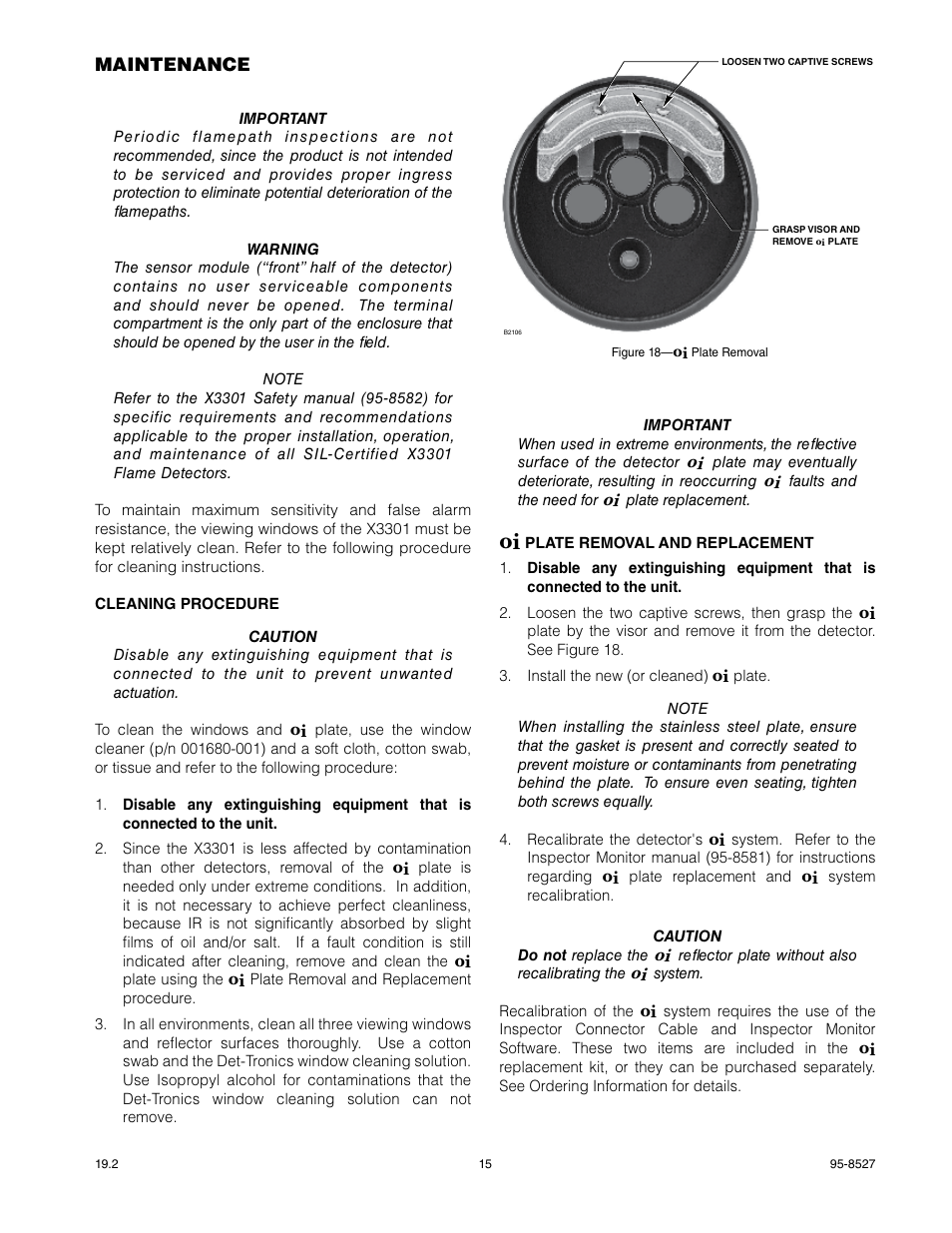 Det-Tronics X3301 Multispectrum IR Flame Detector User Manual | Page 17 / 40