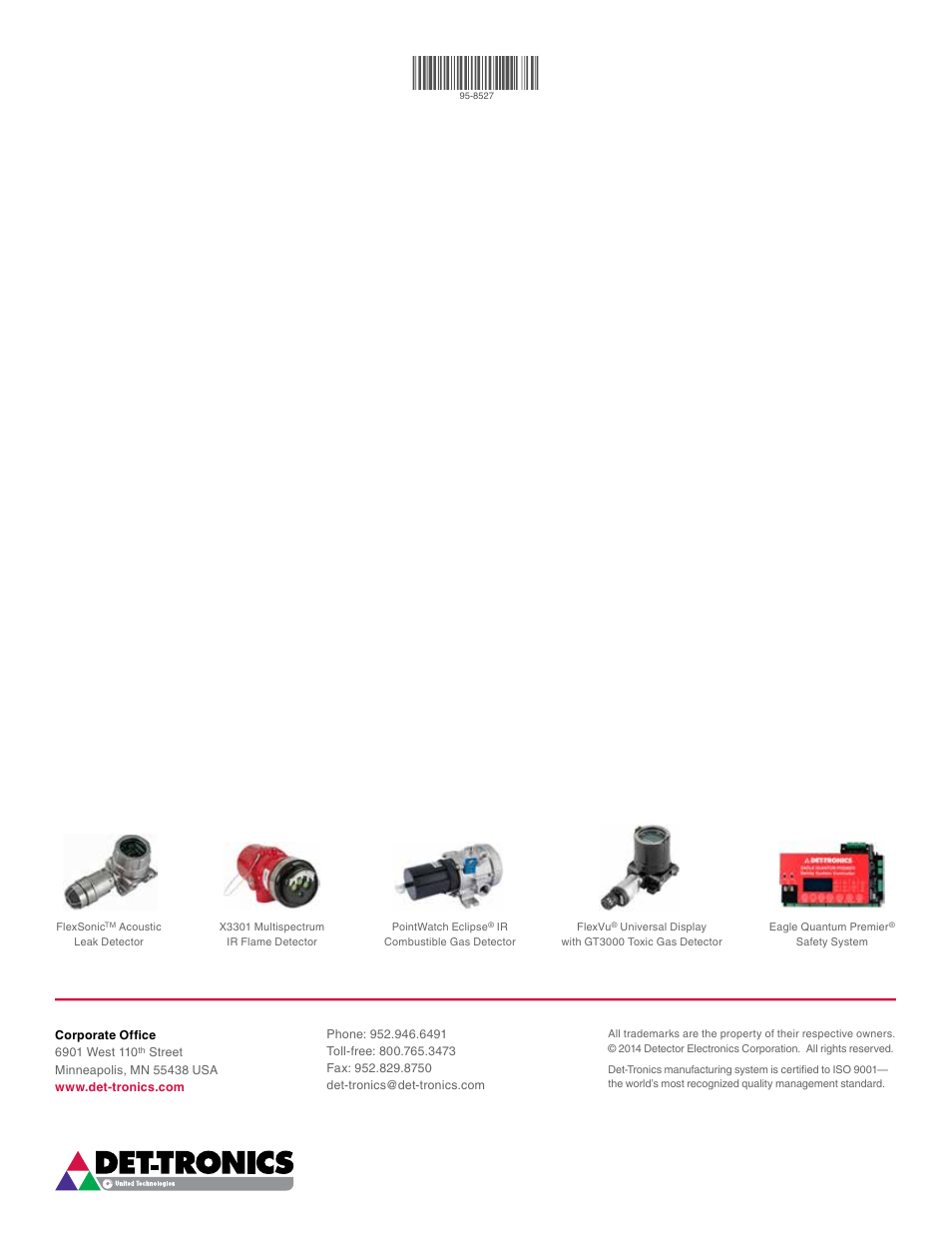Det-Tronics X3301 Multispectrum IR Flame Detector User Manual | Page 40 / 40