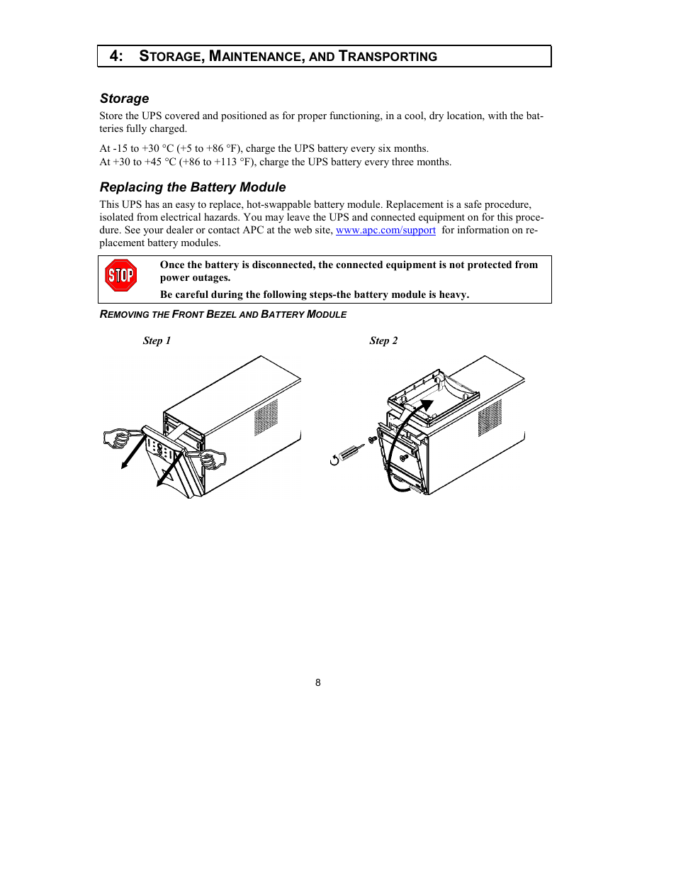 APC UPS User Manual | Page 10 / 18