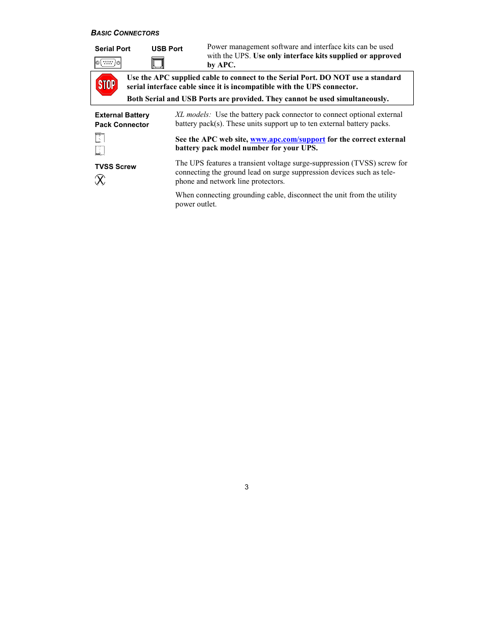 APC UPS User Manual | Page 5 / 18