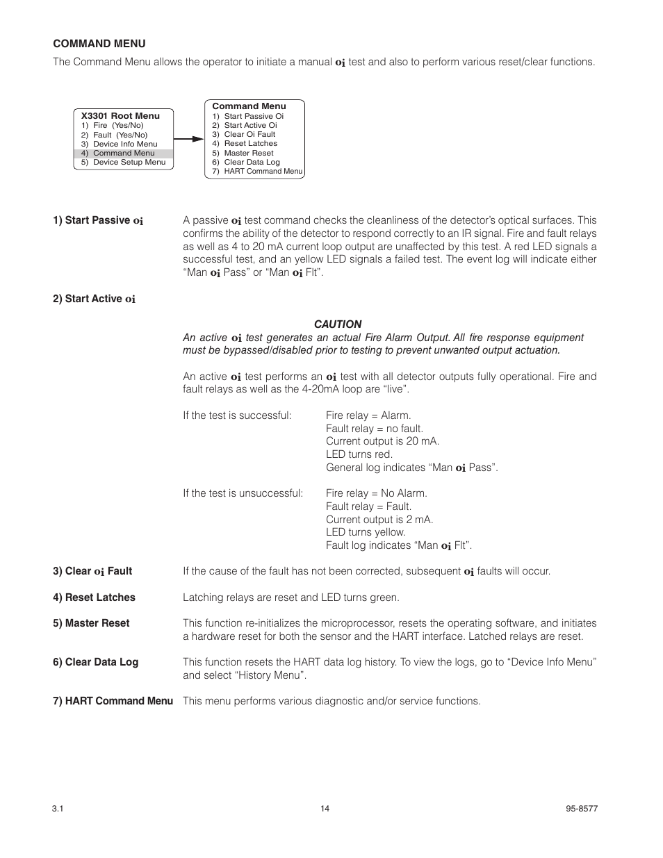 Det-Tronics X3301 Multispectrum IR Flame Detector with HART User Manual | Page 16 / 21