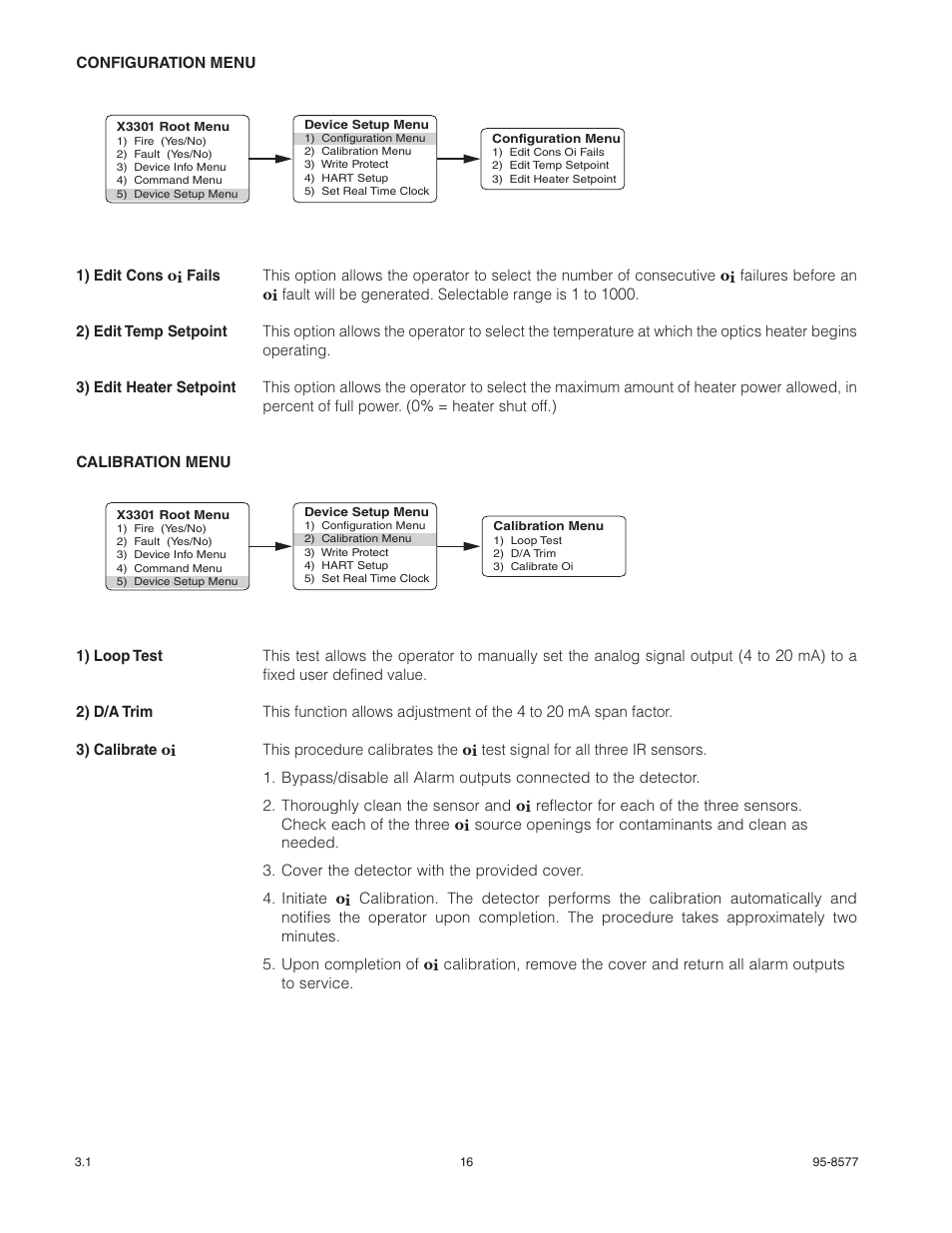 Det-Tronics X3301 Multispectrum IR Flame Detector with HART User Manual | Page 18 / 21