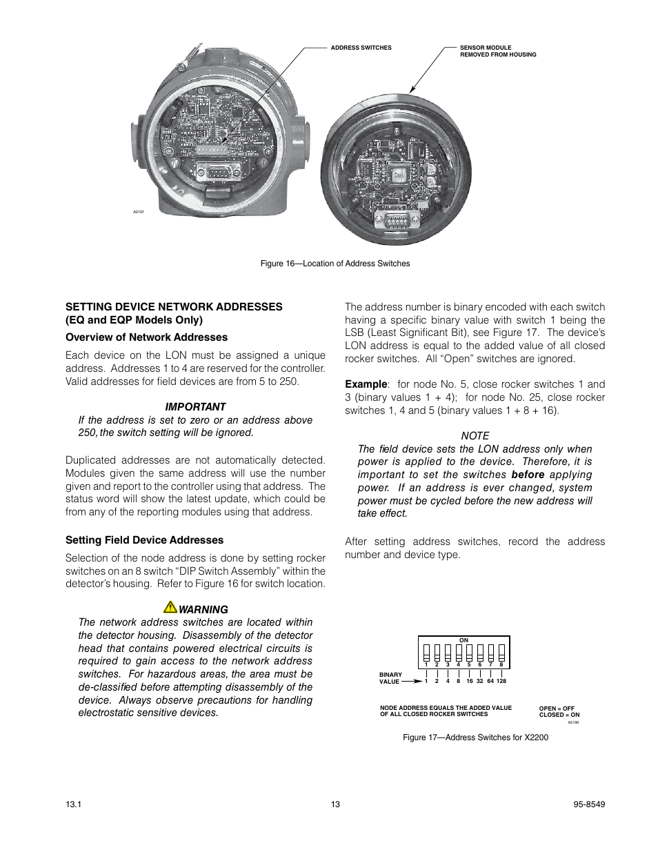 Det-Tronics X2200 UV Flame Detector User Manual | Page 15 / 32