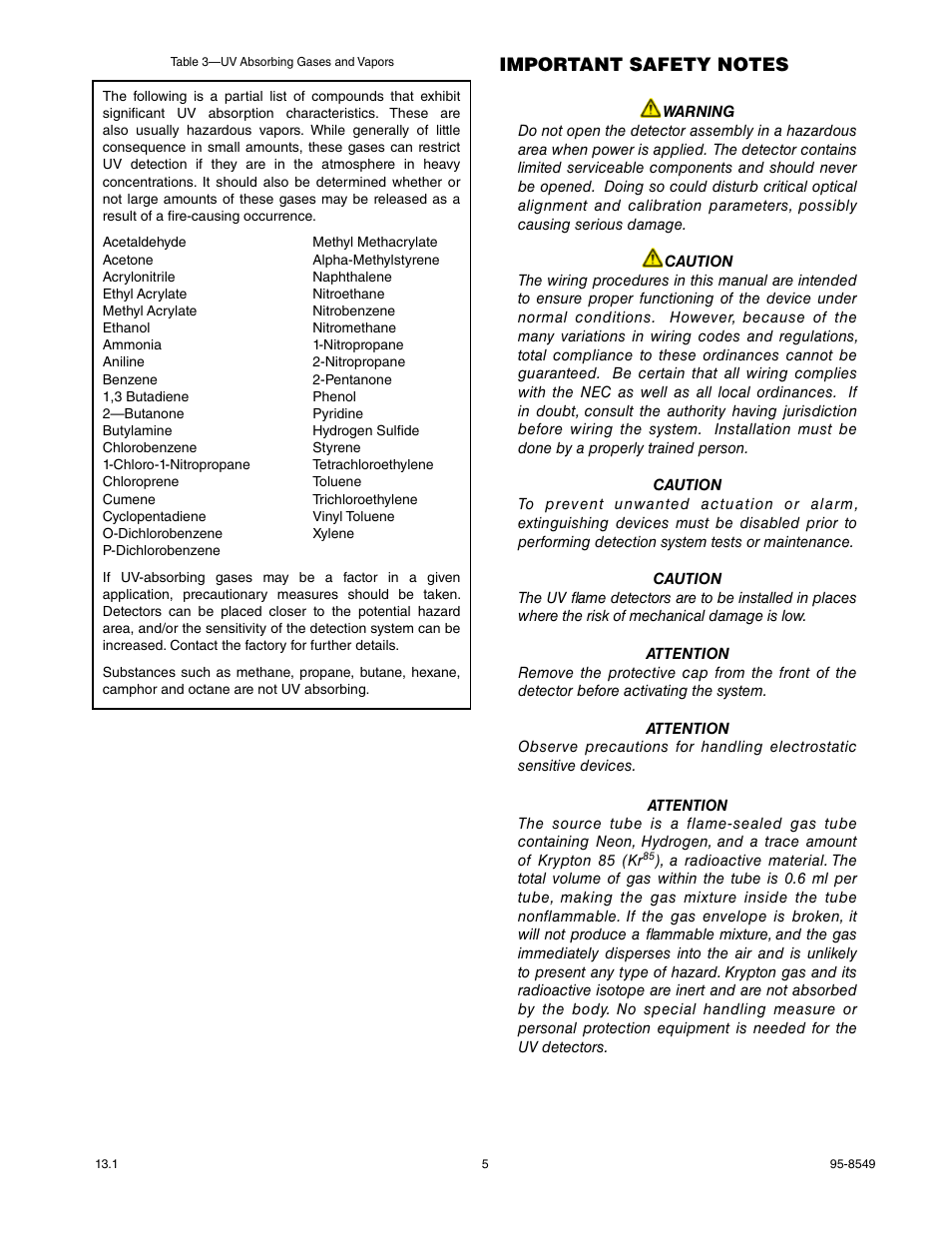 Det-Tronics X2200 UV Flame Detector User Manual | Page 7 / 32