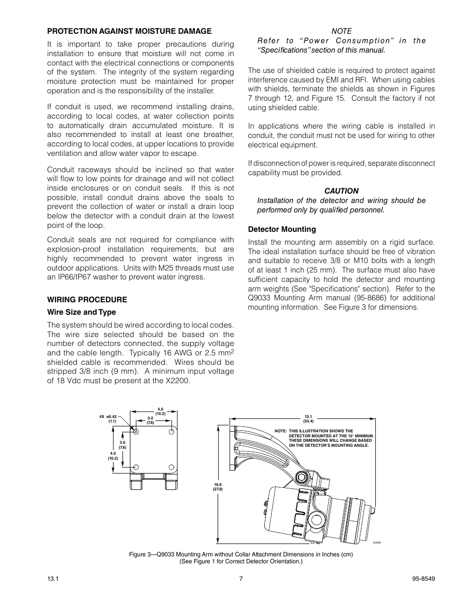 Det-Tronics X2200 UV Flame Detector User Manual | Page 9 / 32