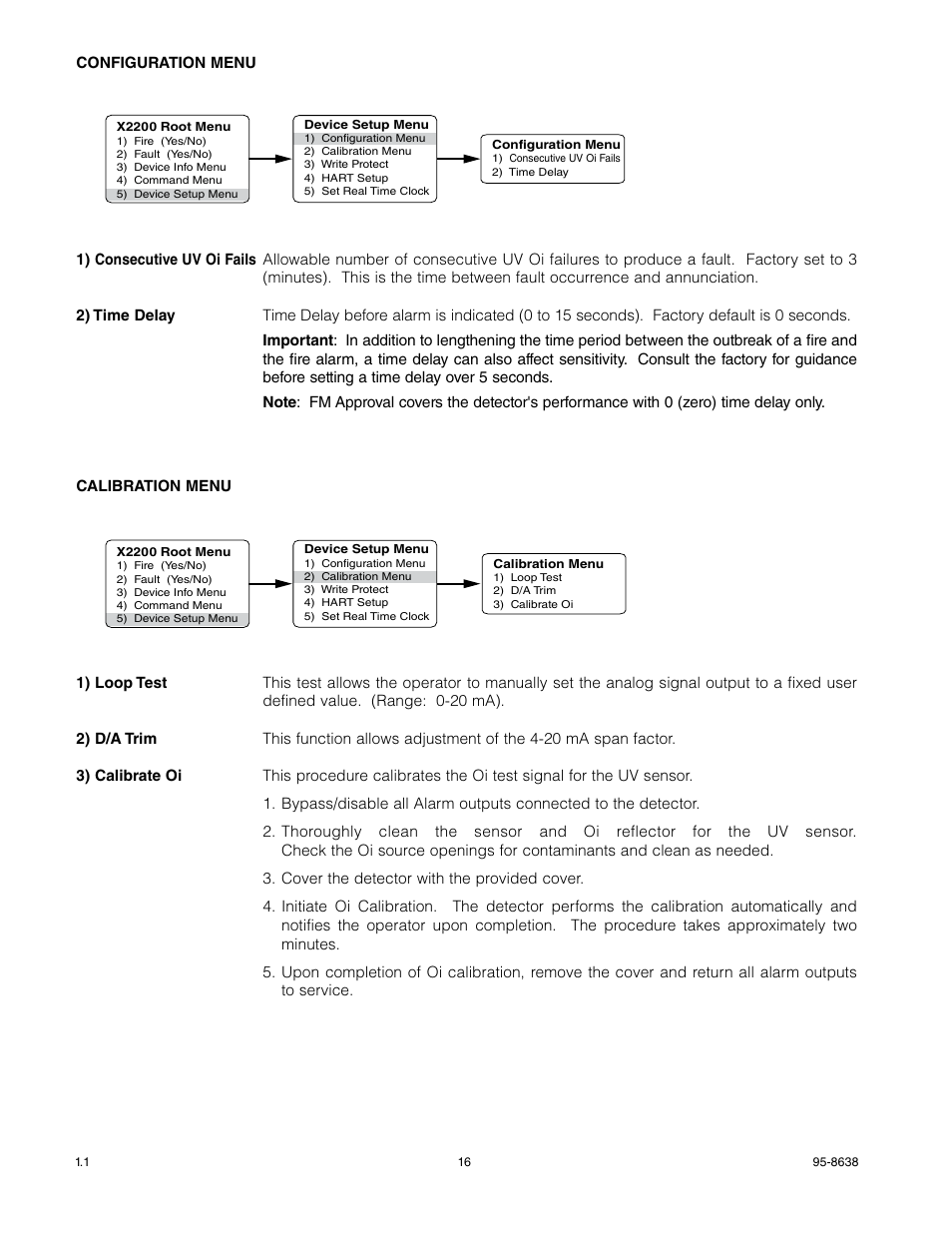 Det-Tronics X2200 UV Flame Detector with HART User Manual | Page 18 / 21