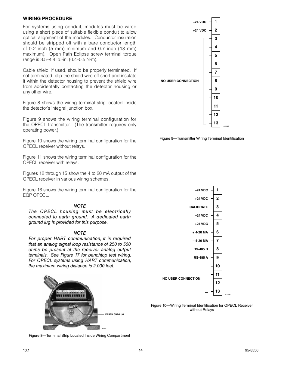 Det-Tronics OPECL Infrared Hydrocarbon Gas Detector User Manual | Page 16 / 49