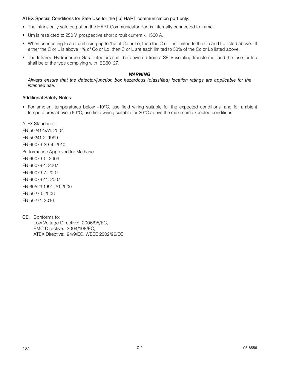 Det-Tronics OPECL Infrared Hydrocarbon Gas Detector User Manual | Page 34 / 49