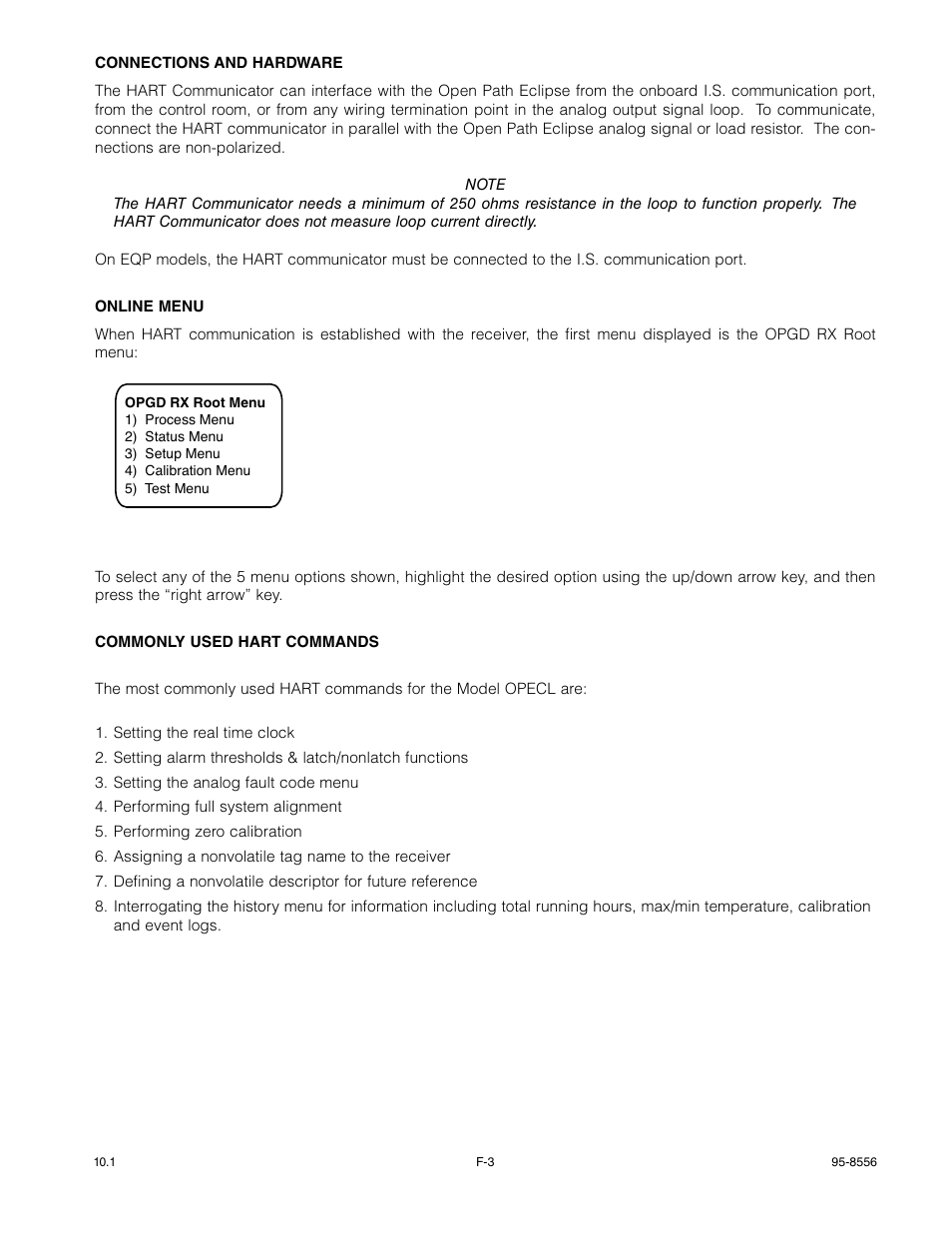 Det-Tronics OPECL Infrared Hydrocarbon Gas Detector User Manual | Page 41 / 49