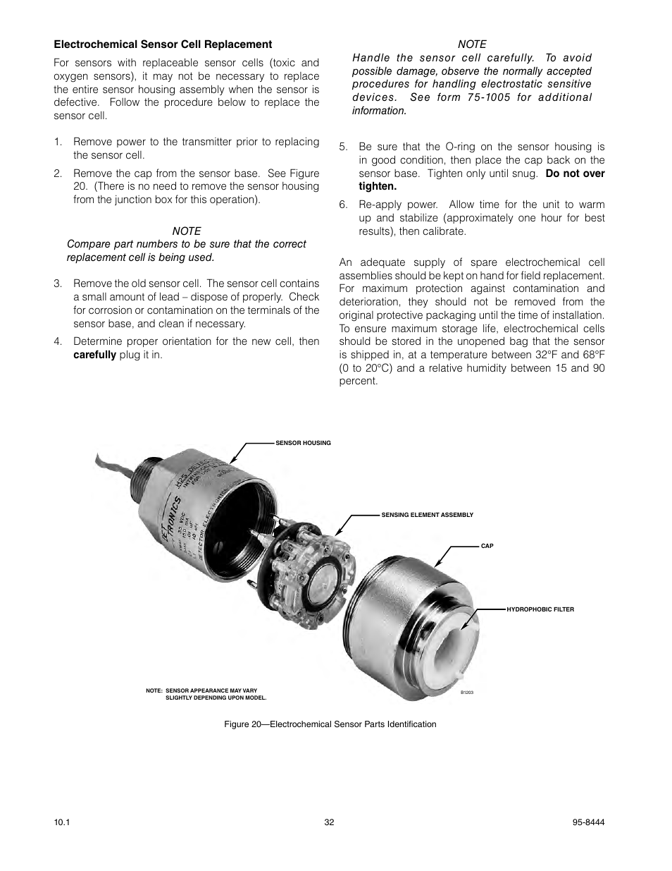 Det-Tronics U9500 Infiniti Gas Transmitter User Manual | Page 34 / 50