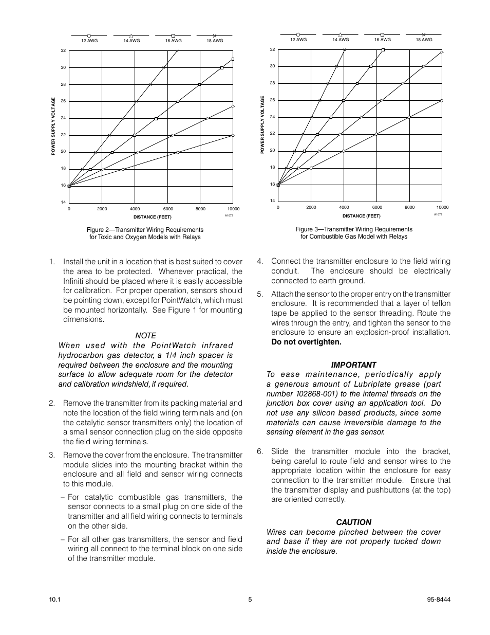 Det-Tronics U9500 Infiniti Gas Transmitter User Manual | Page 7 / 50