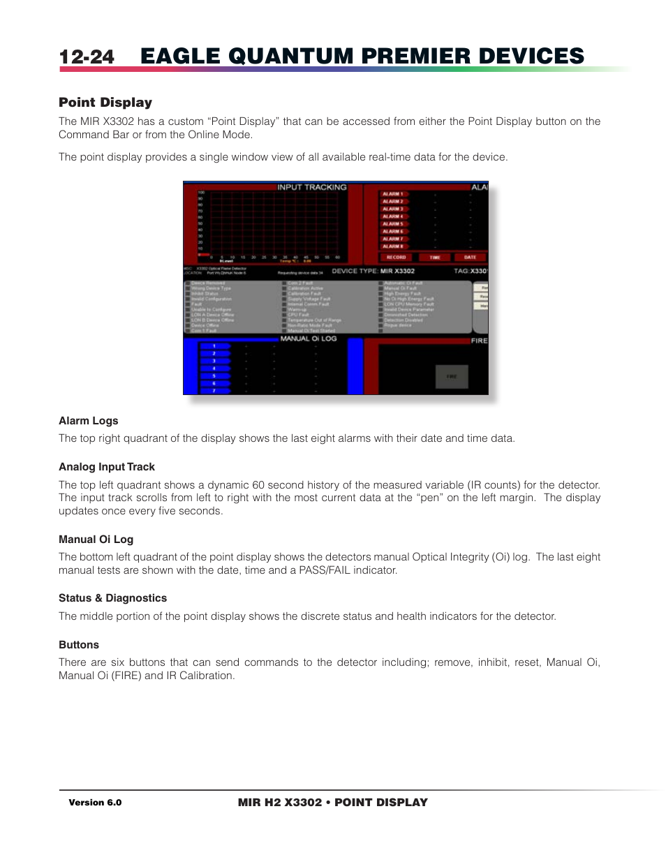 Point display, Eagle quantum premier devices | Det-Tronics S3 Graphics User Manual | Page 139 / 327