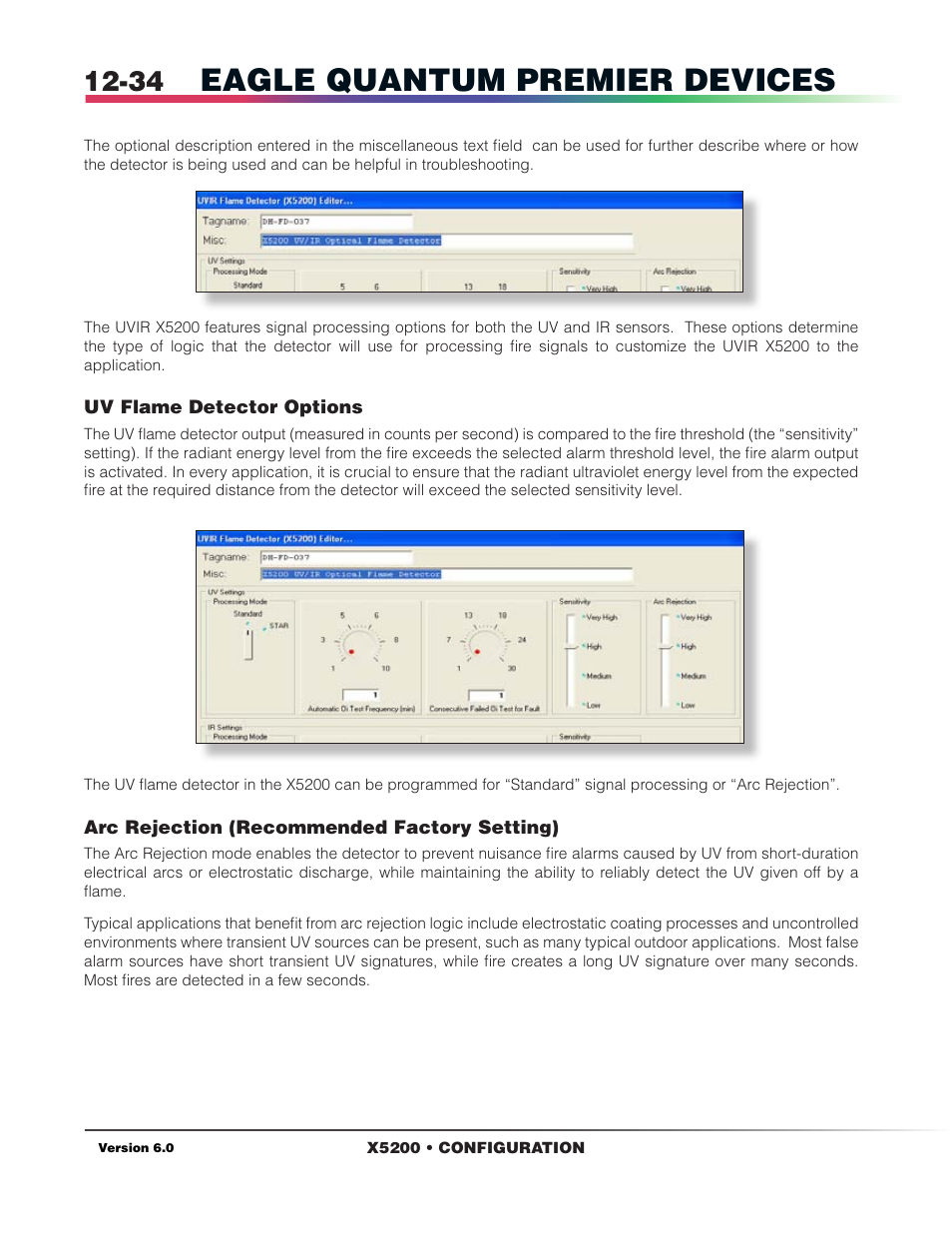 Uv flame detector options, Eagle quantum premier devices | Det-Tronics S3 Graphics User Manual | Page 149 / 327