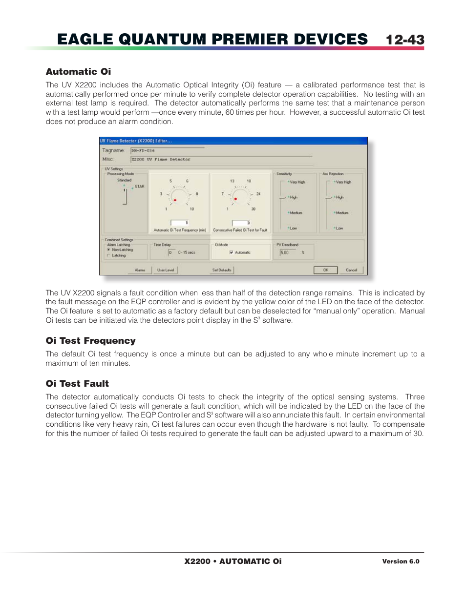 Automatic oi, Eagle quantum premier devices | Det-Tronics S3 Graphics User Manual | Page 158 / 327