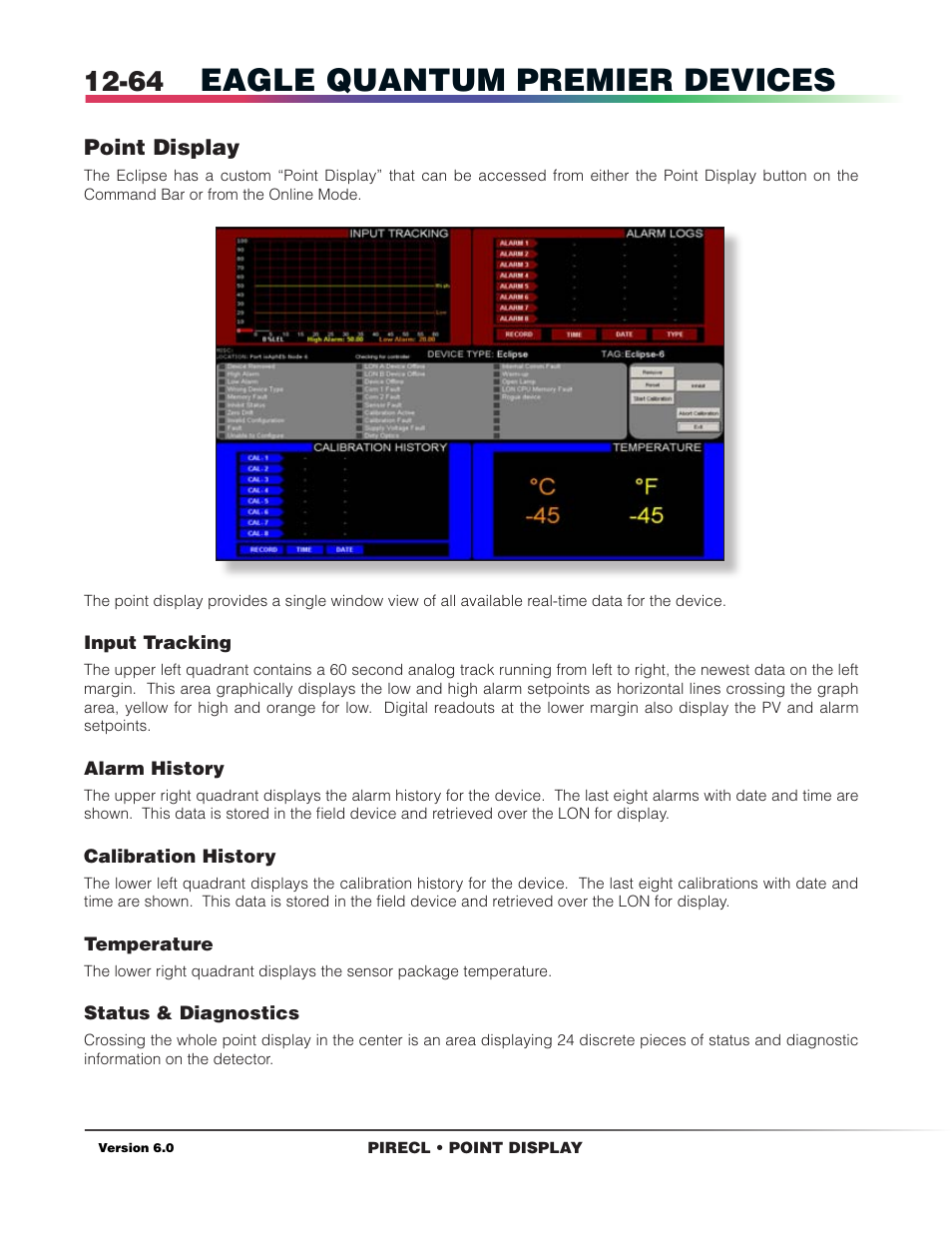 Point display, Eagle quantum premier devices | Det-Tronics S3 Graphics User Manual | Page 179 / 327