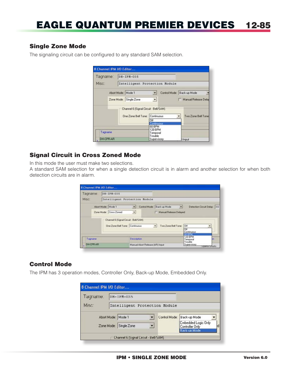 Eagle quantum premier devices | Det-Tronics S3 Graphics User Manual | Page 200 / 327