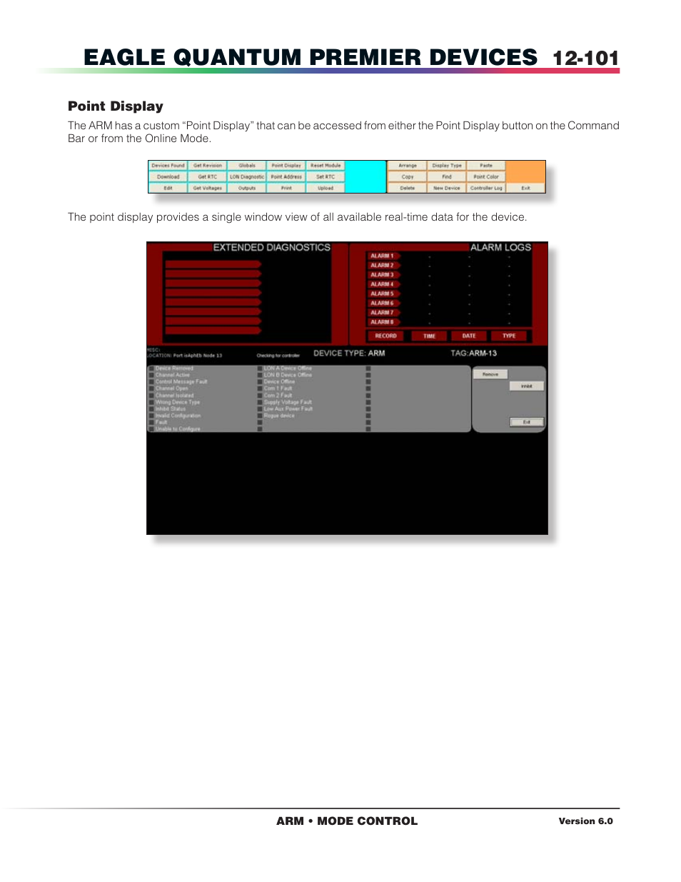 Point display, Eagle quantum premier devices | Det-Tronics S3 Graphics User Manual | Page 216 / 327