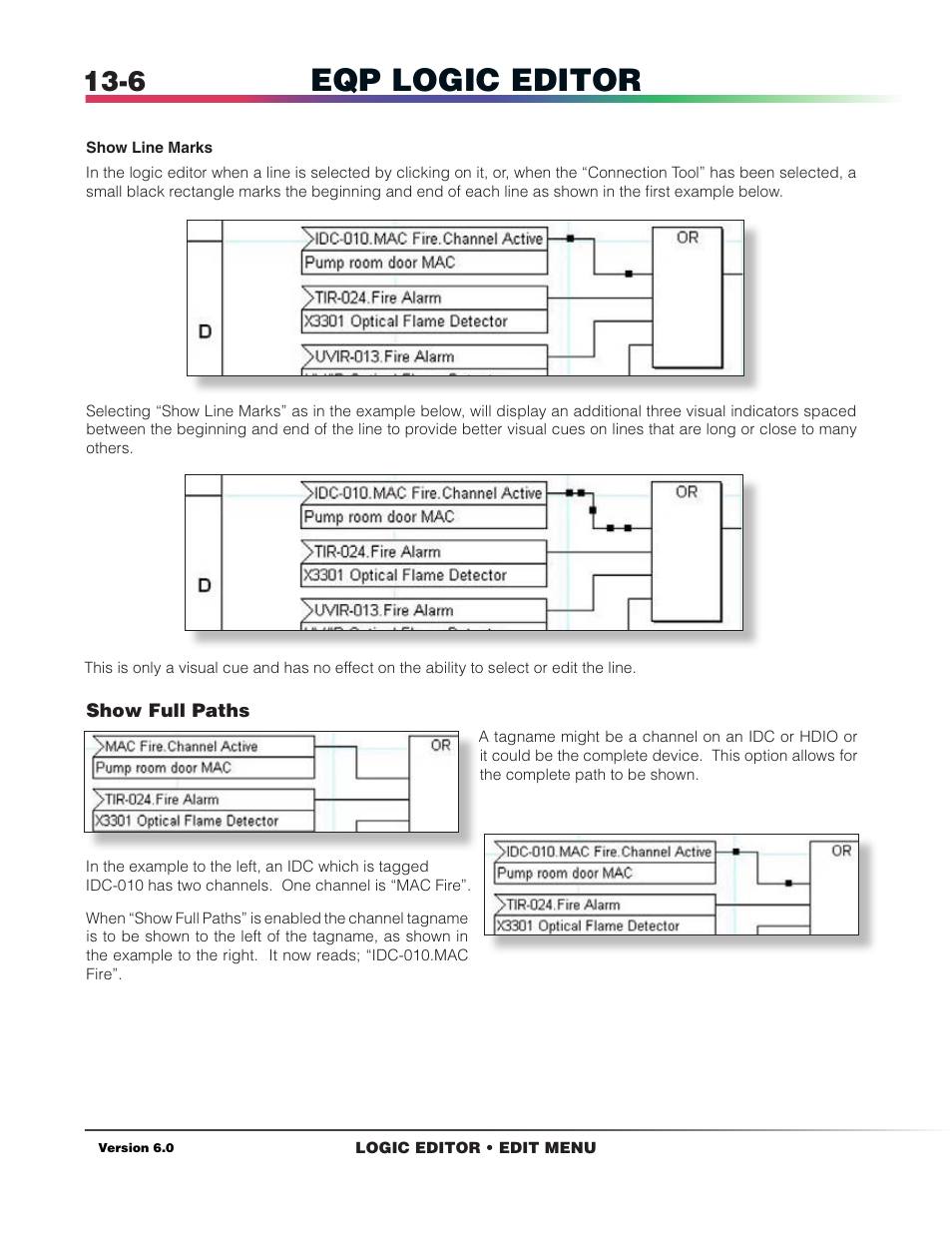 Eqp logic editor | Det-Tronics S3 Graphics User Manual | Page 231 / 327
