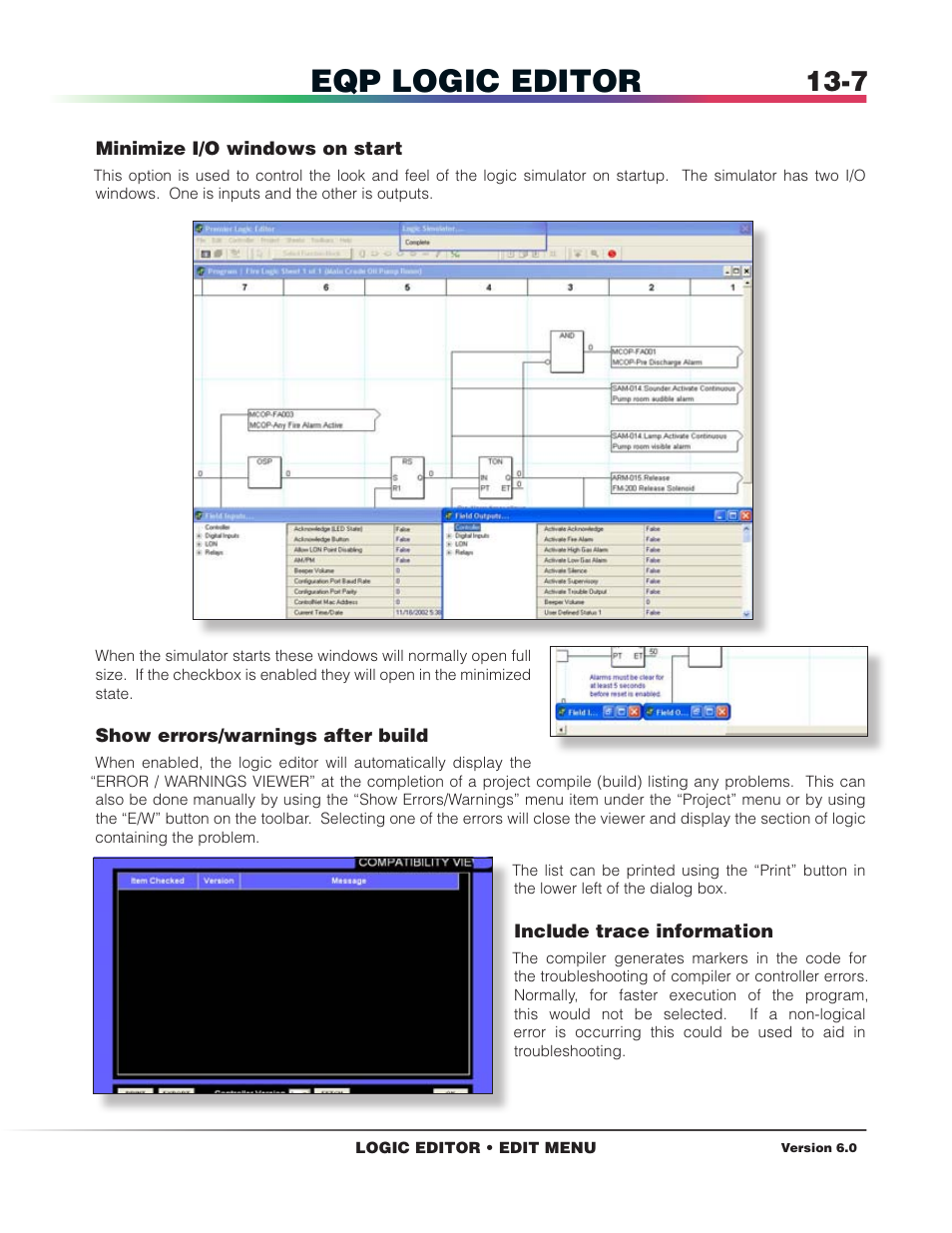 Eqp logic editor | Det-Tronics S3 Graphics User Manual | Page 232 / 327