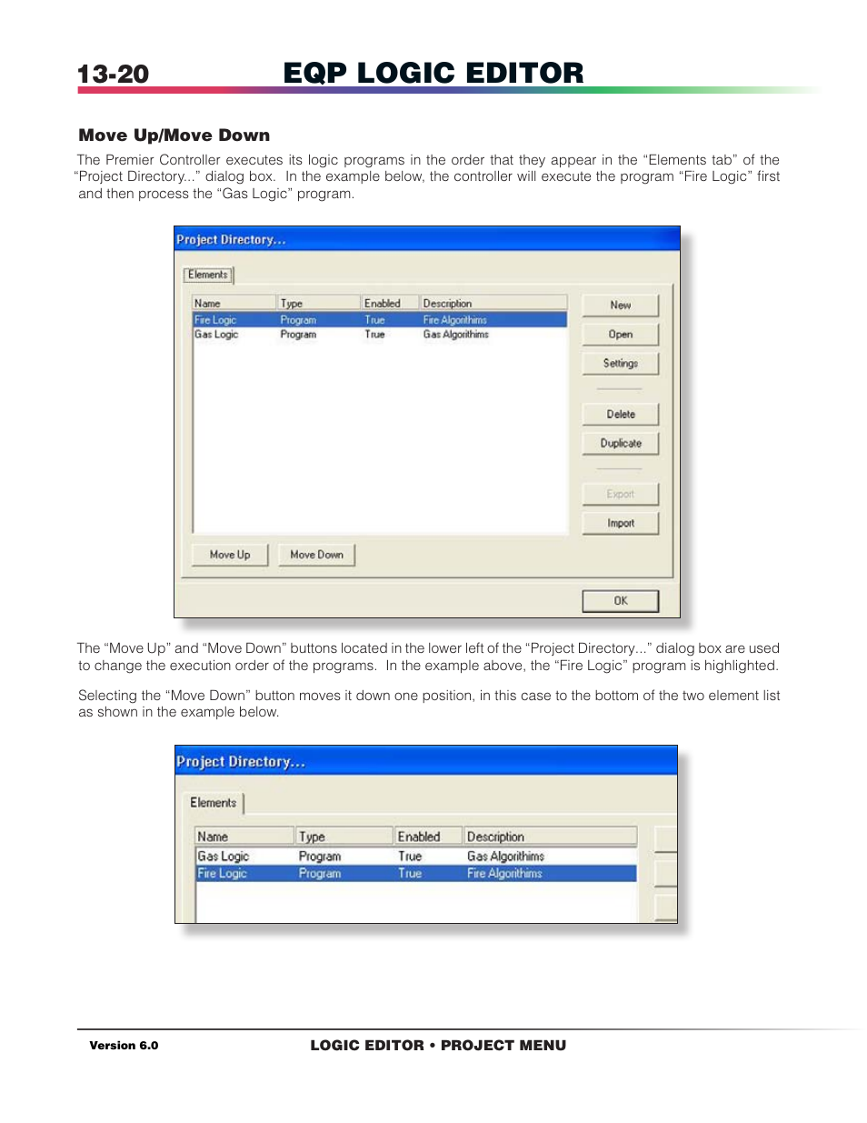 Eqp logic editor | Det-Tronics S3 Graphics User Manual | Page 245 / 327