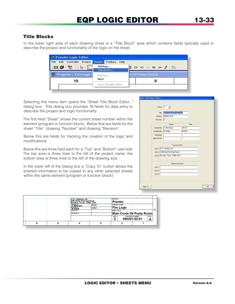 Eqp logic editor | Det-Tronics S3 Graphics User Manual | Page 258 / 327